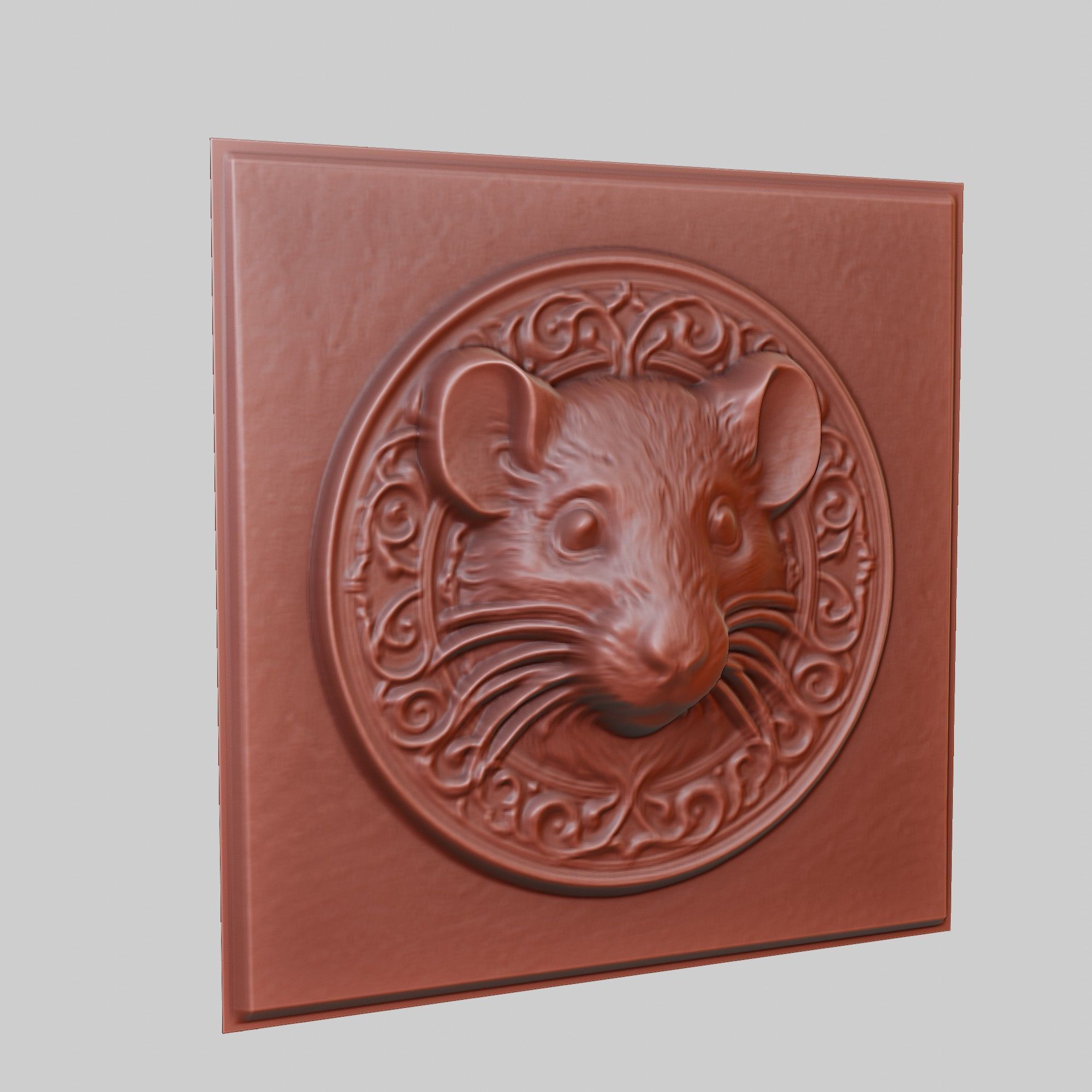 Rat Animal 3D print model_3