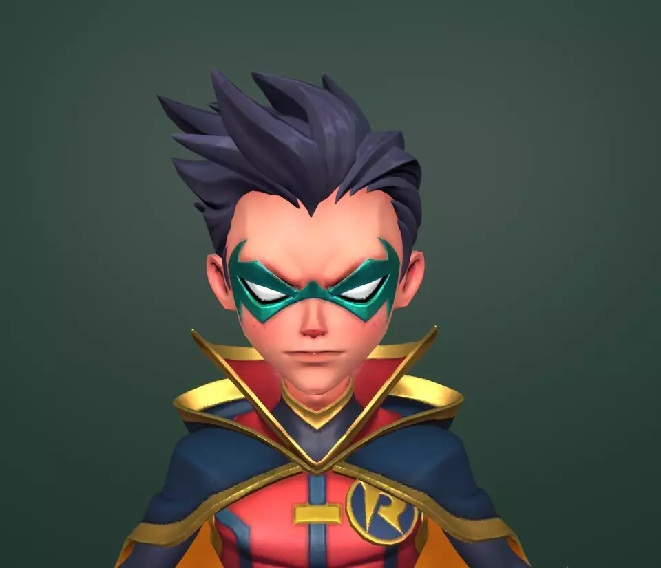 robin 3D model