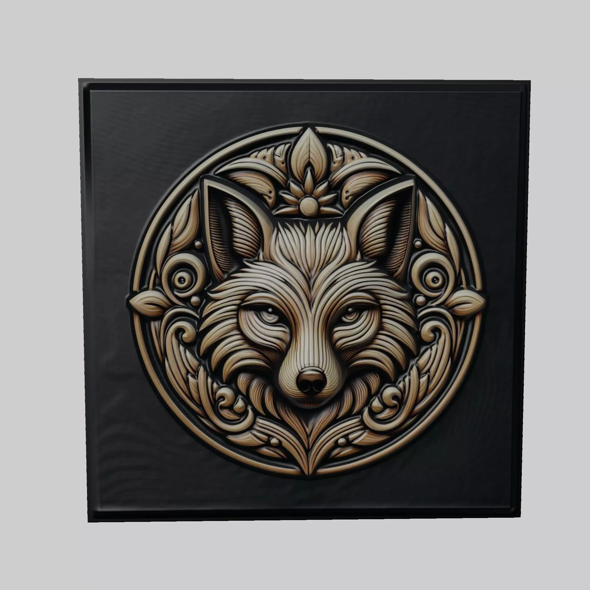 Fox Animal 3D print model