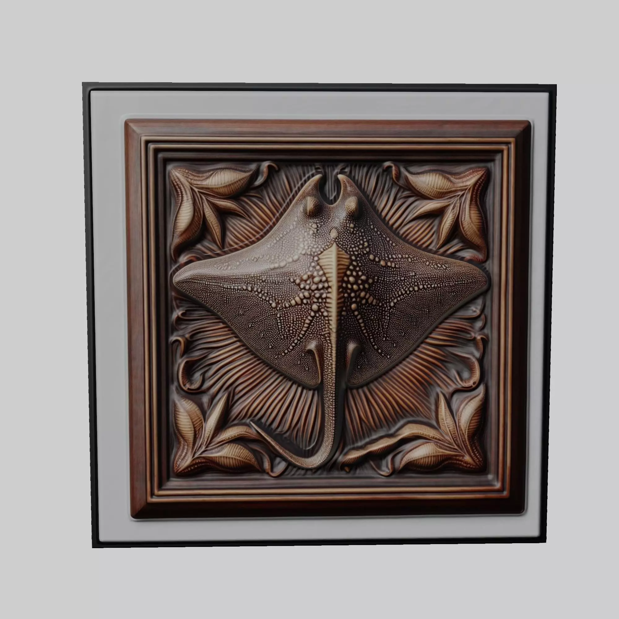 Stingray Animal 3D print model_0