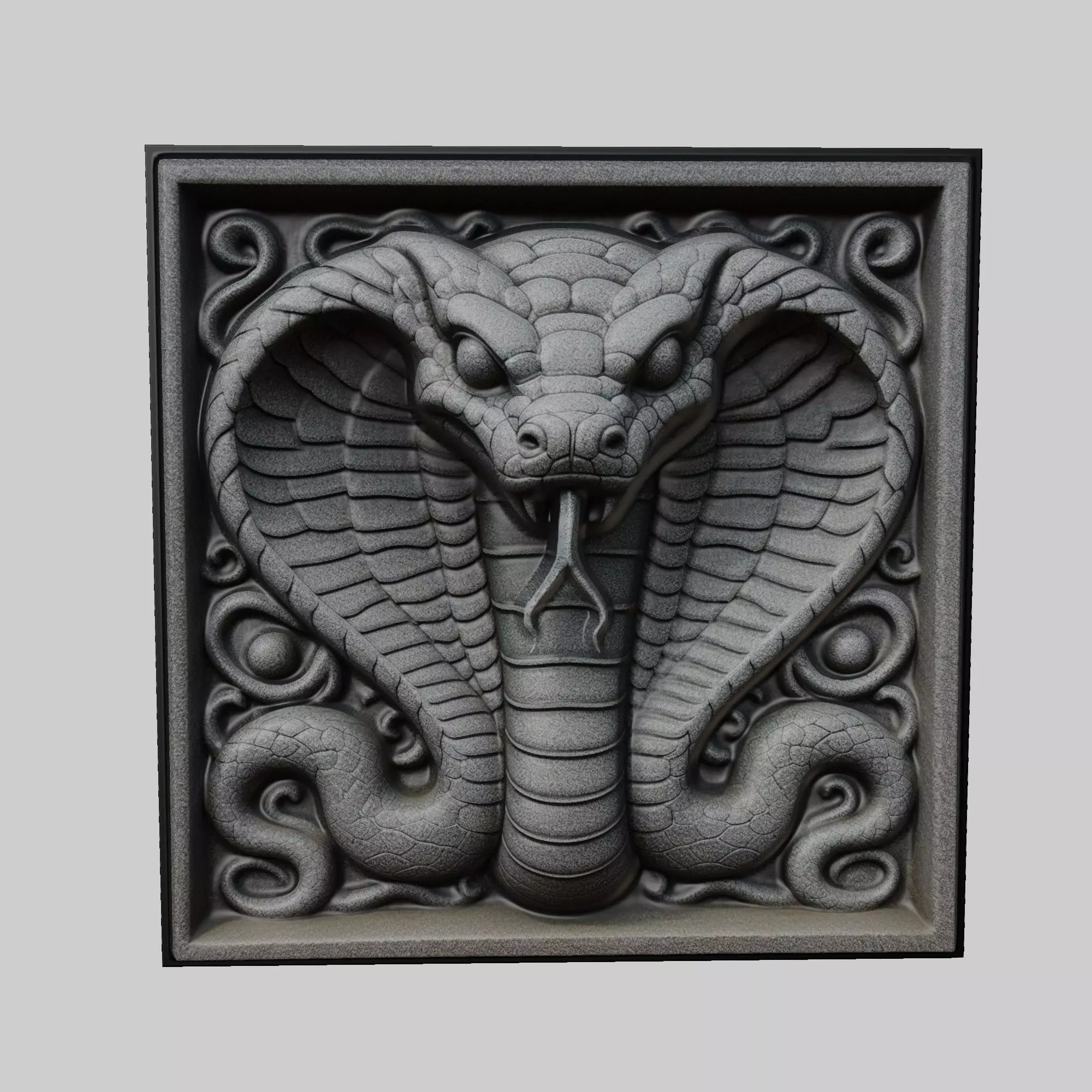 Snake Animal 3D print model_0