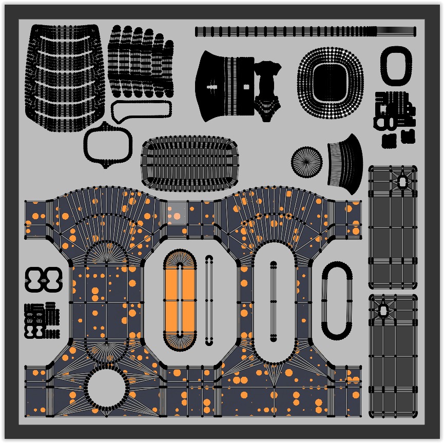EV charger VII PBR 8K 3D model_8
