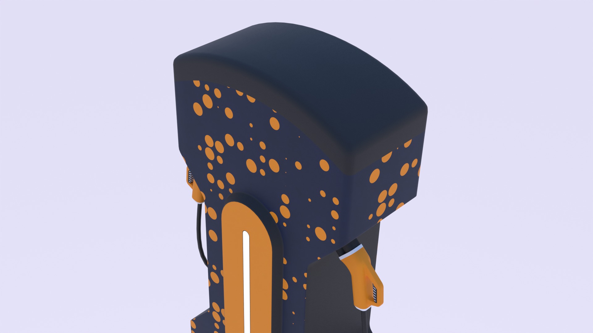 EV charger VII PBR 8K 3D model_7