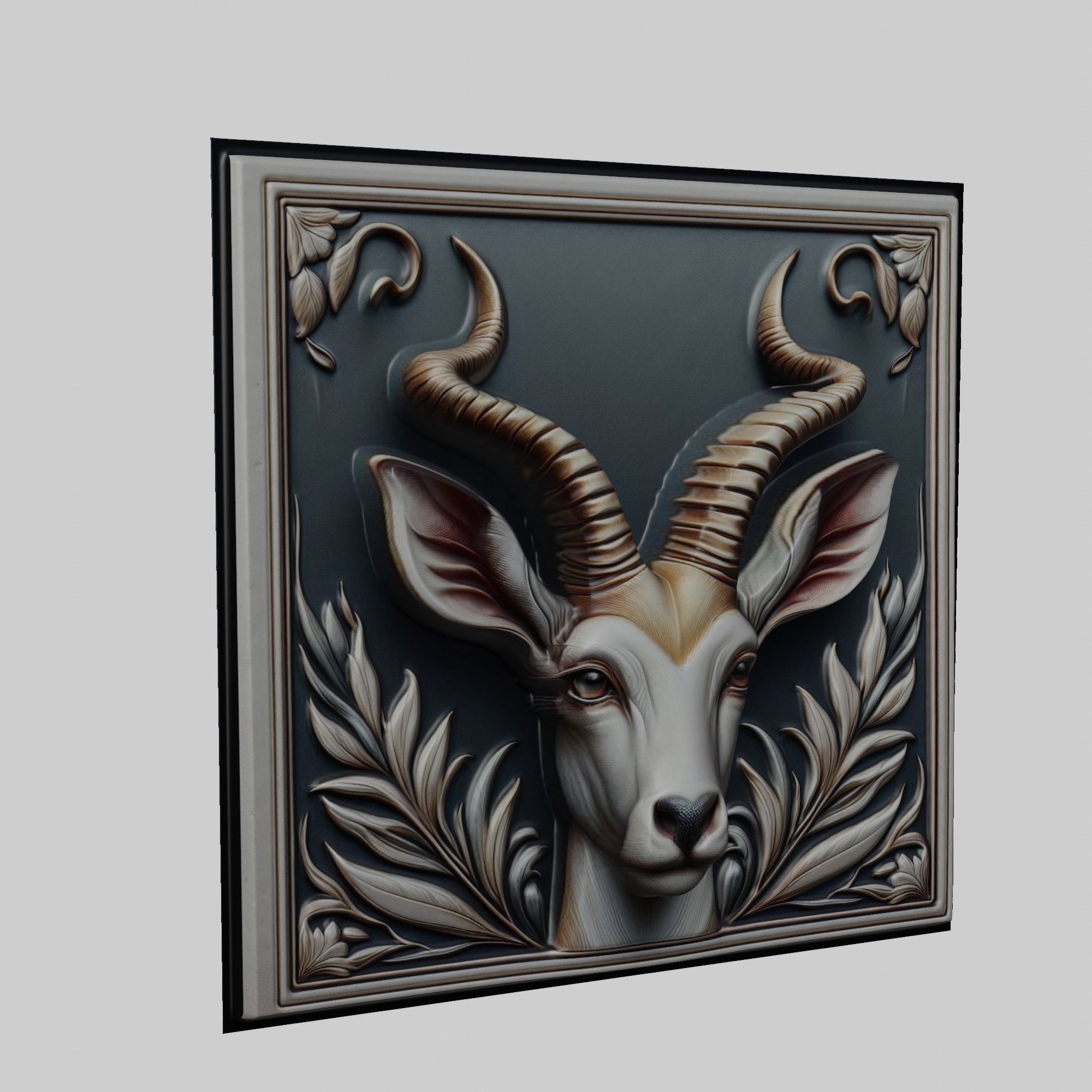 Antelope Animal 3D print model_1