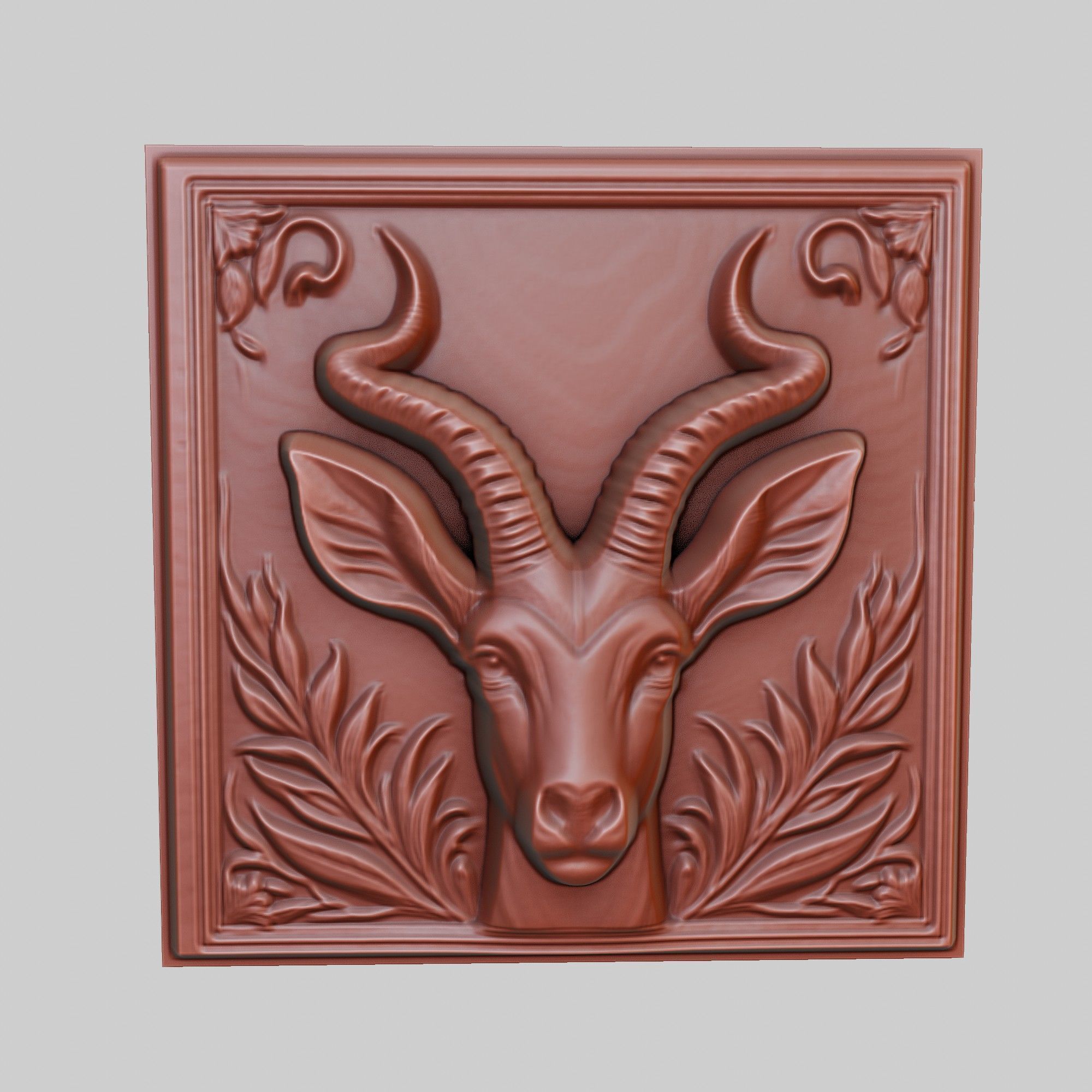 Antelope Animal 3D print model_2