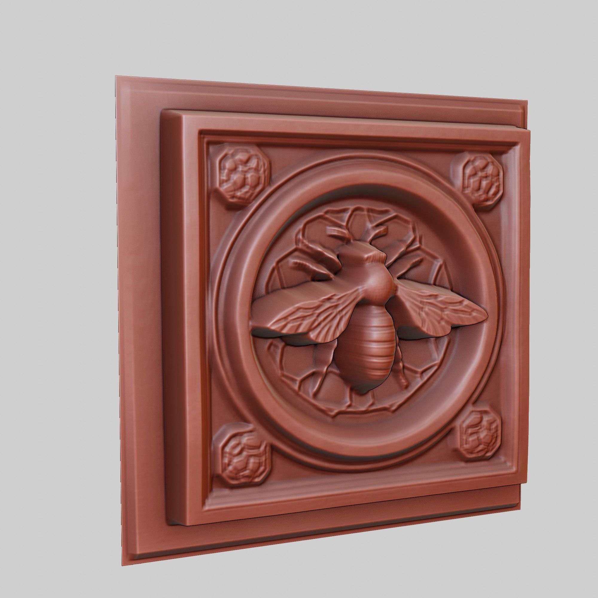 Bee Animal 3D print model_3