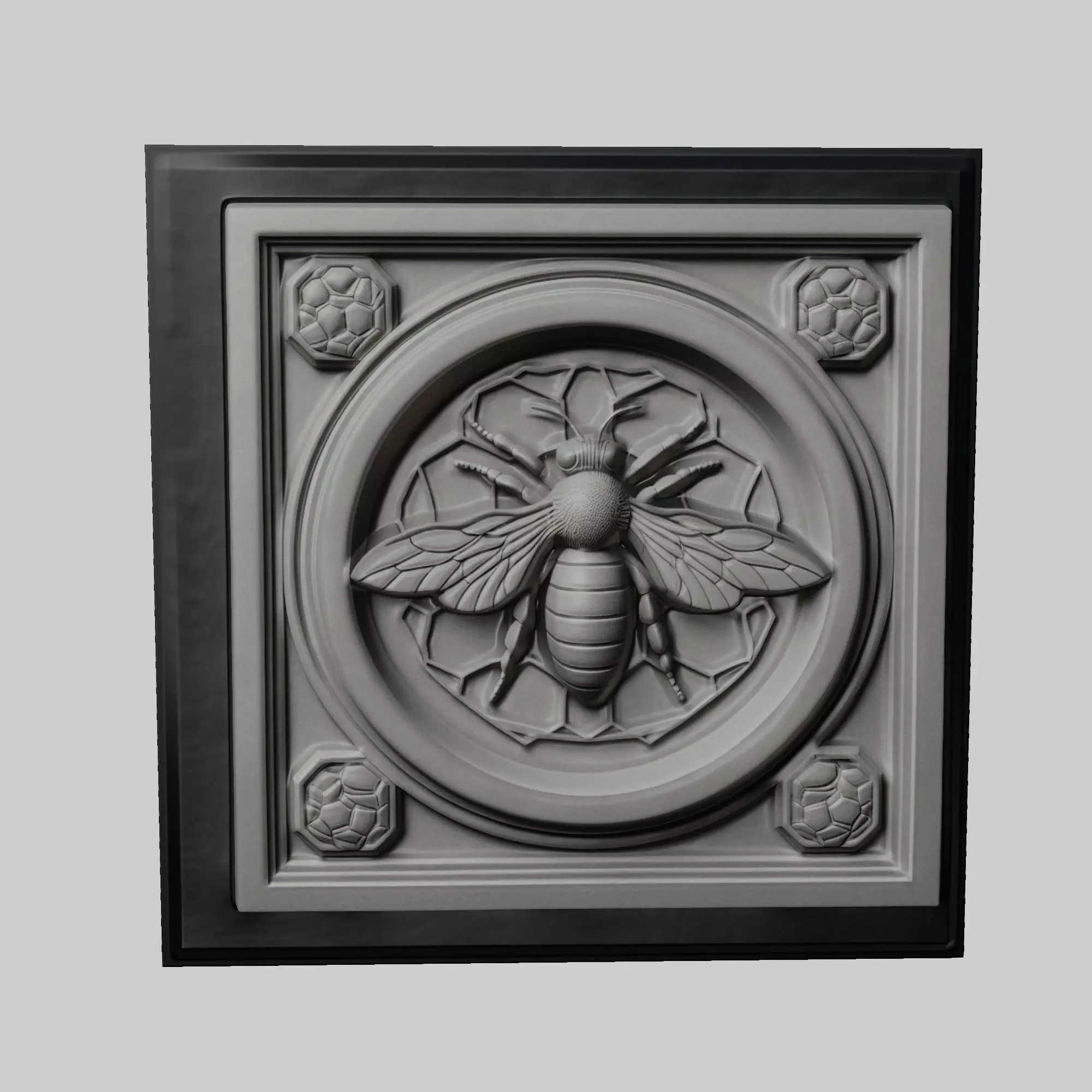 Bee Animal 3D print model_0