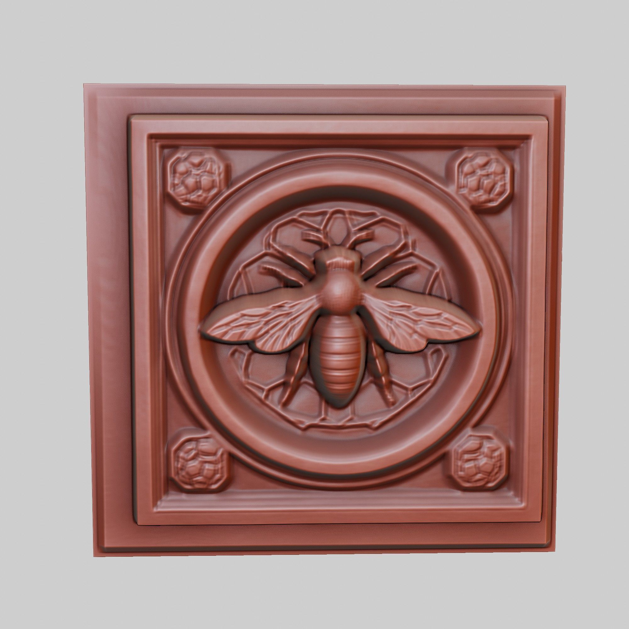 Bee Animal 3D print model_2