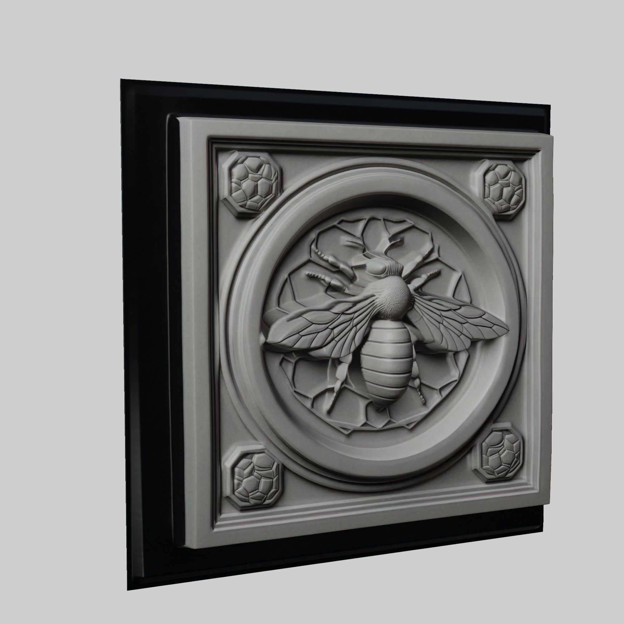 Bee Animal 3D print model_1