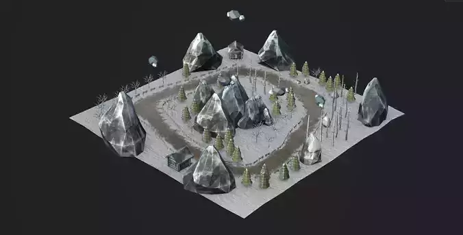 Lowpoly Forest Envinronment