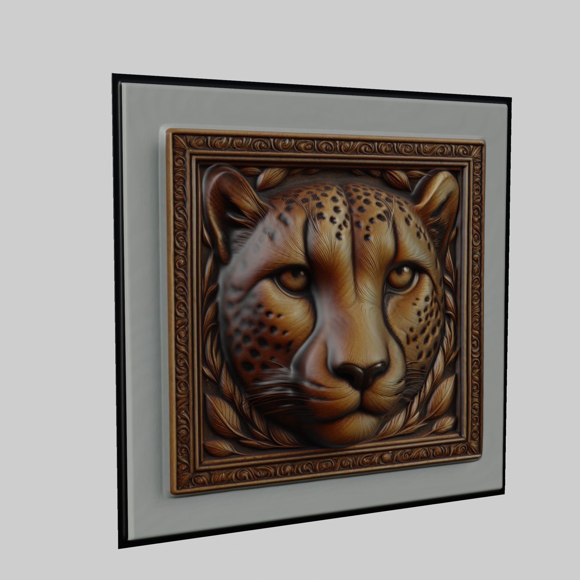 Cheetah Animal 3D print model_1