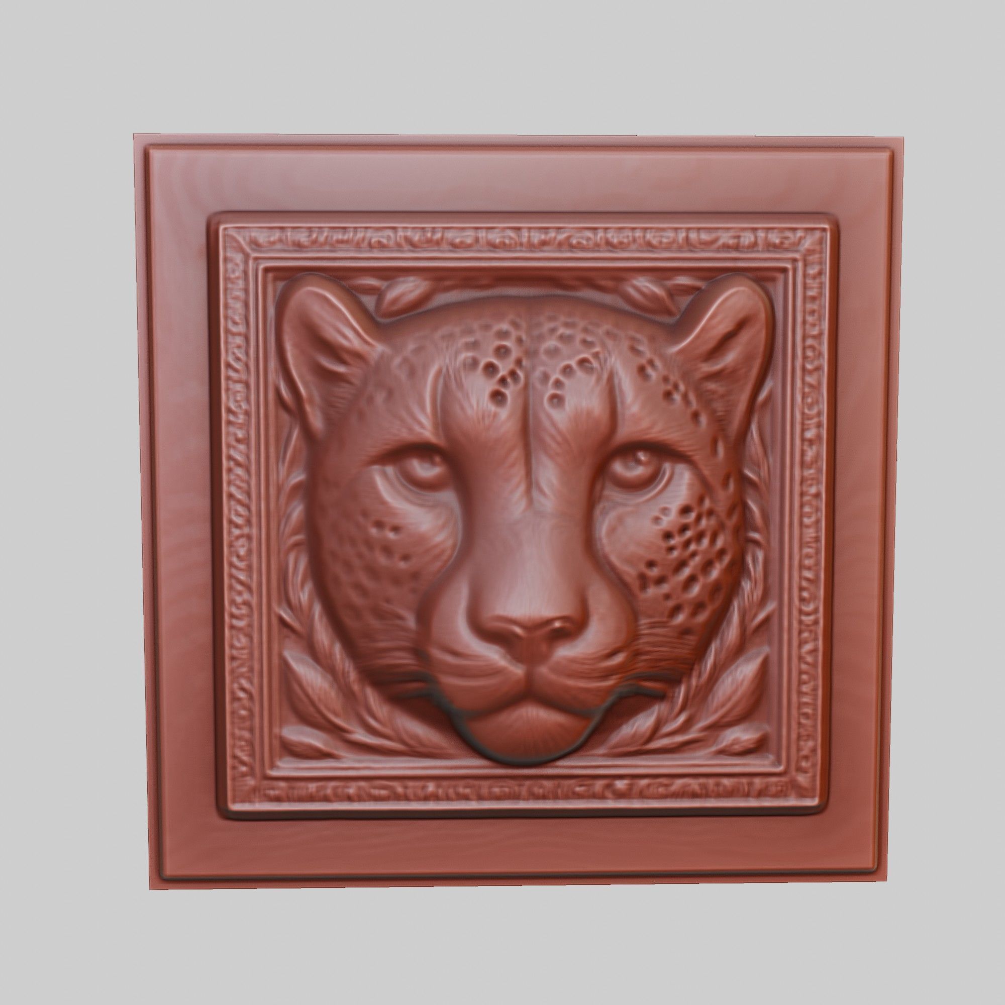 Cheetah Animal 3D print model_2