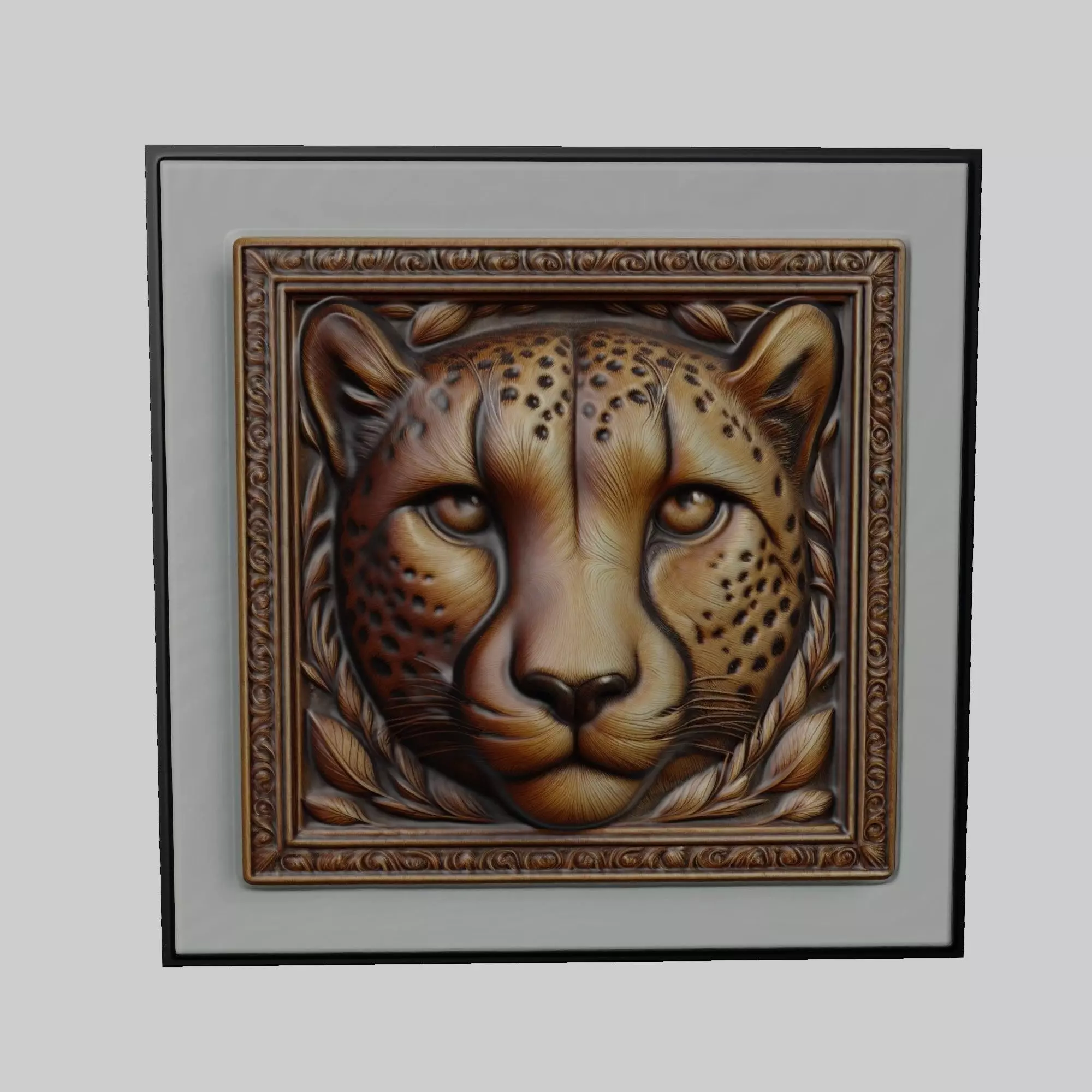 Cheetah Animal 3D print model_0