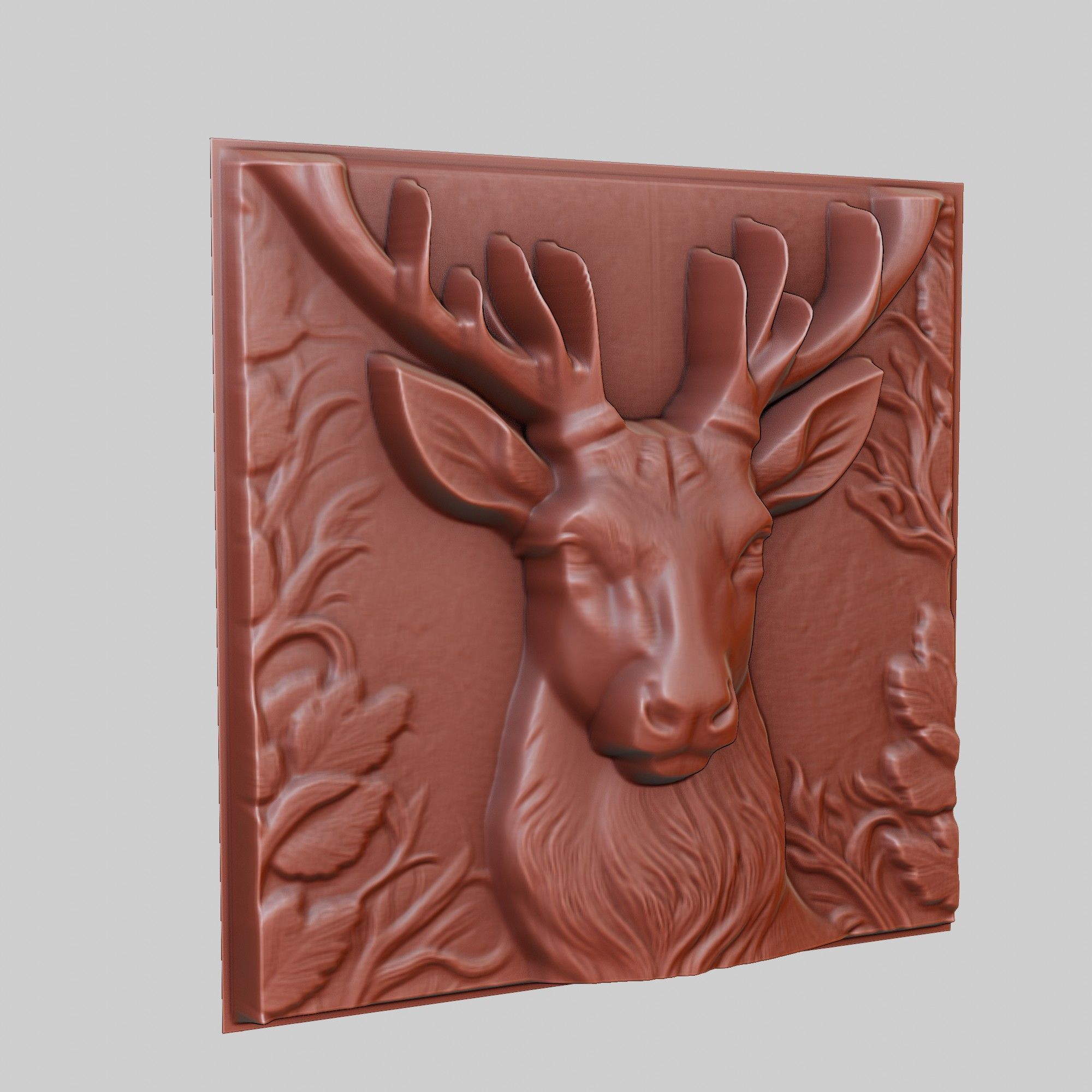 Deer Animal 3D print model_3