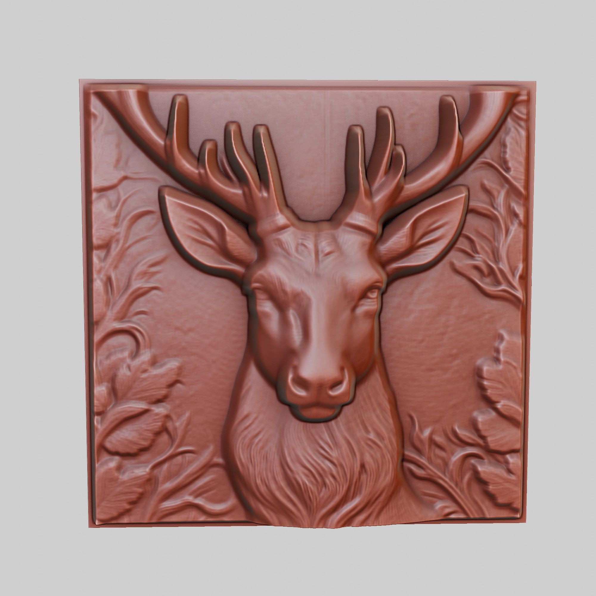 Deer Animal 3D print model_2