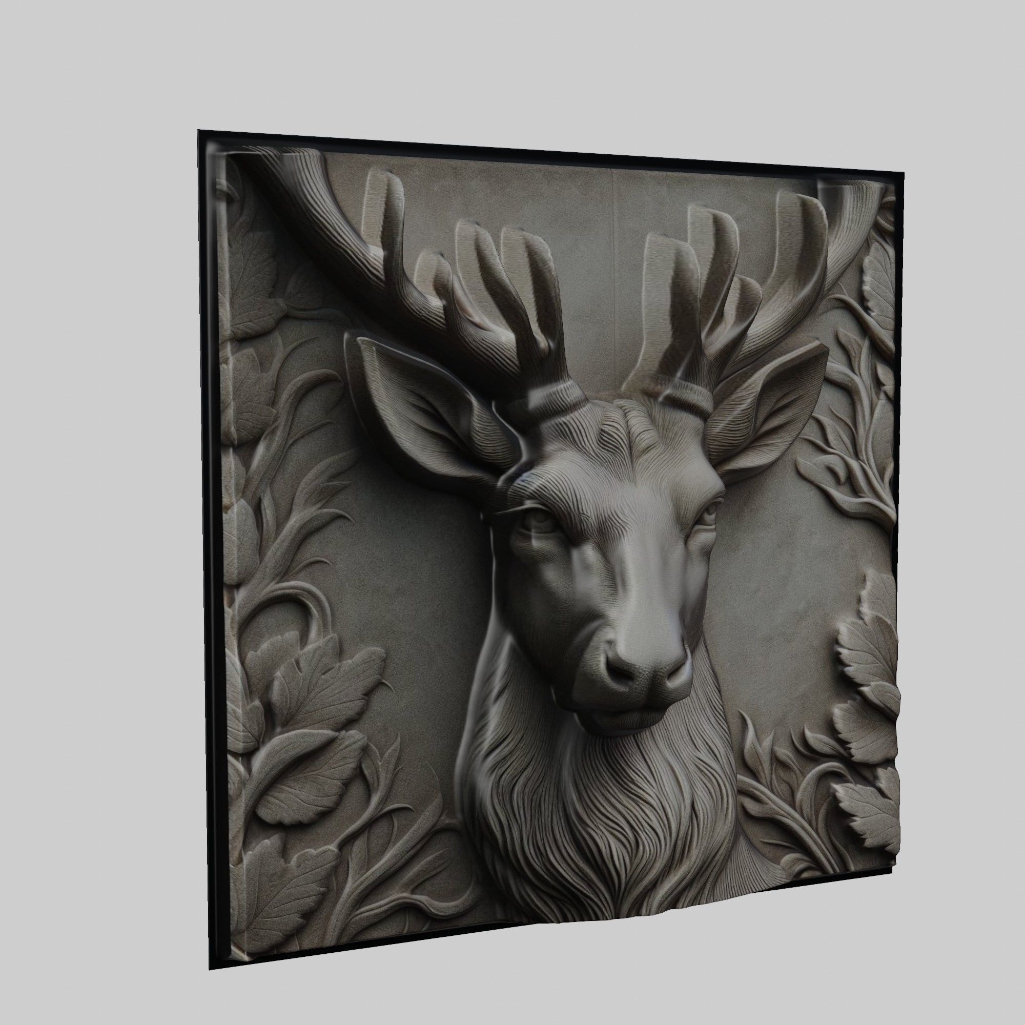 Deer Animal 3D print model_1