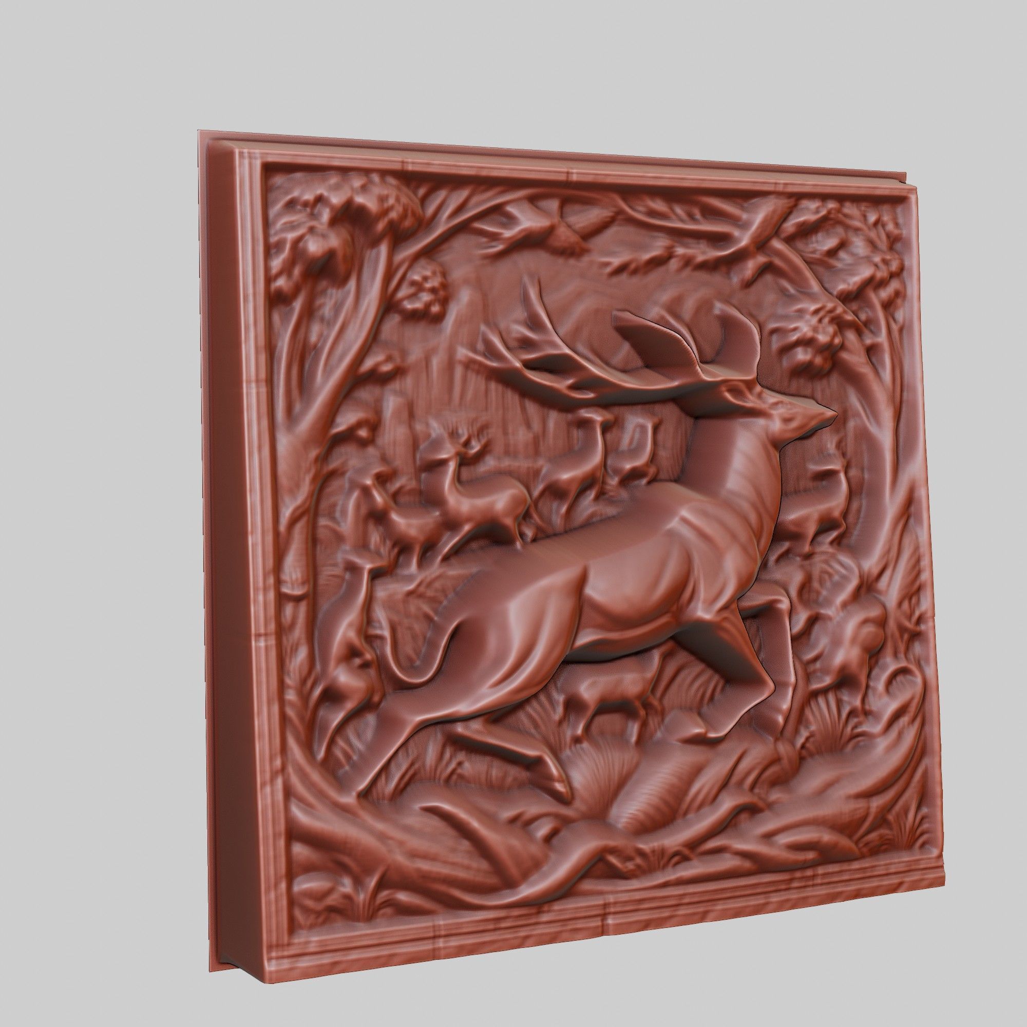 Impala Animal 3D print model_3