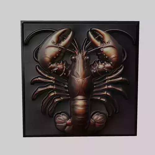 Lobster Animal 3D print model