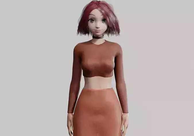 stylized Pretty Woman V31613 