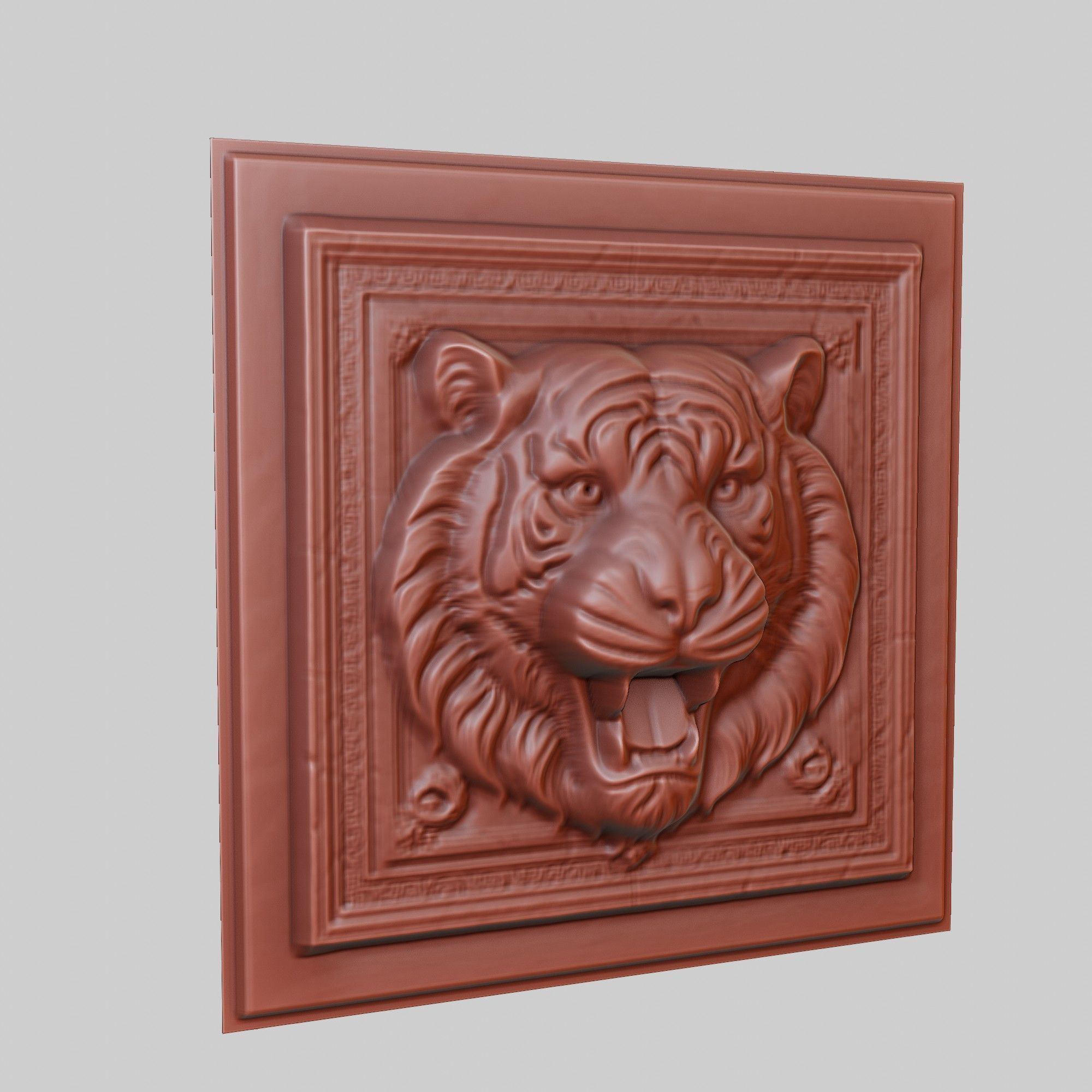 Tiger Animal 3D print model_3
