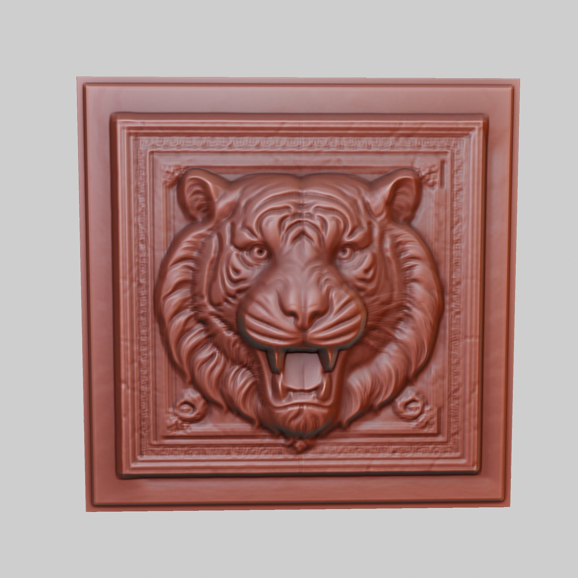 Tiger Animal 3D print model_2