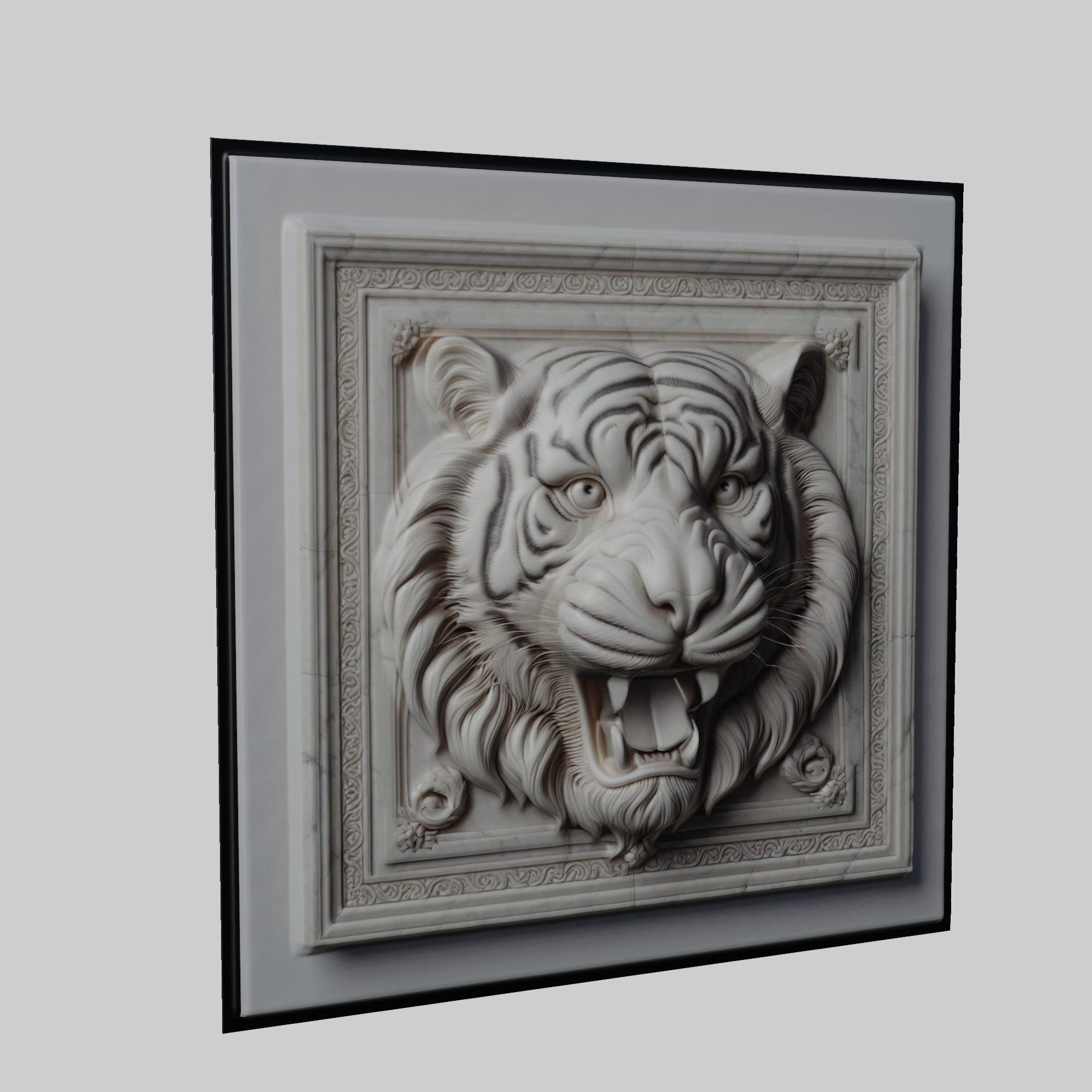 Tiger Animal 3D print model_1