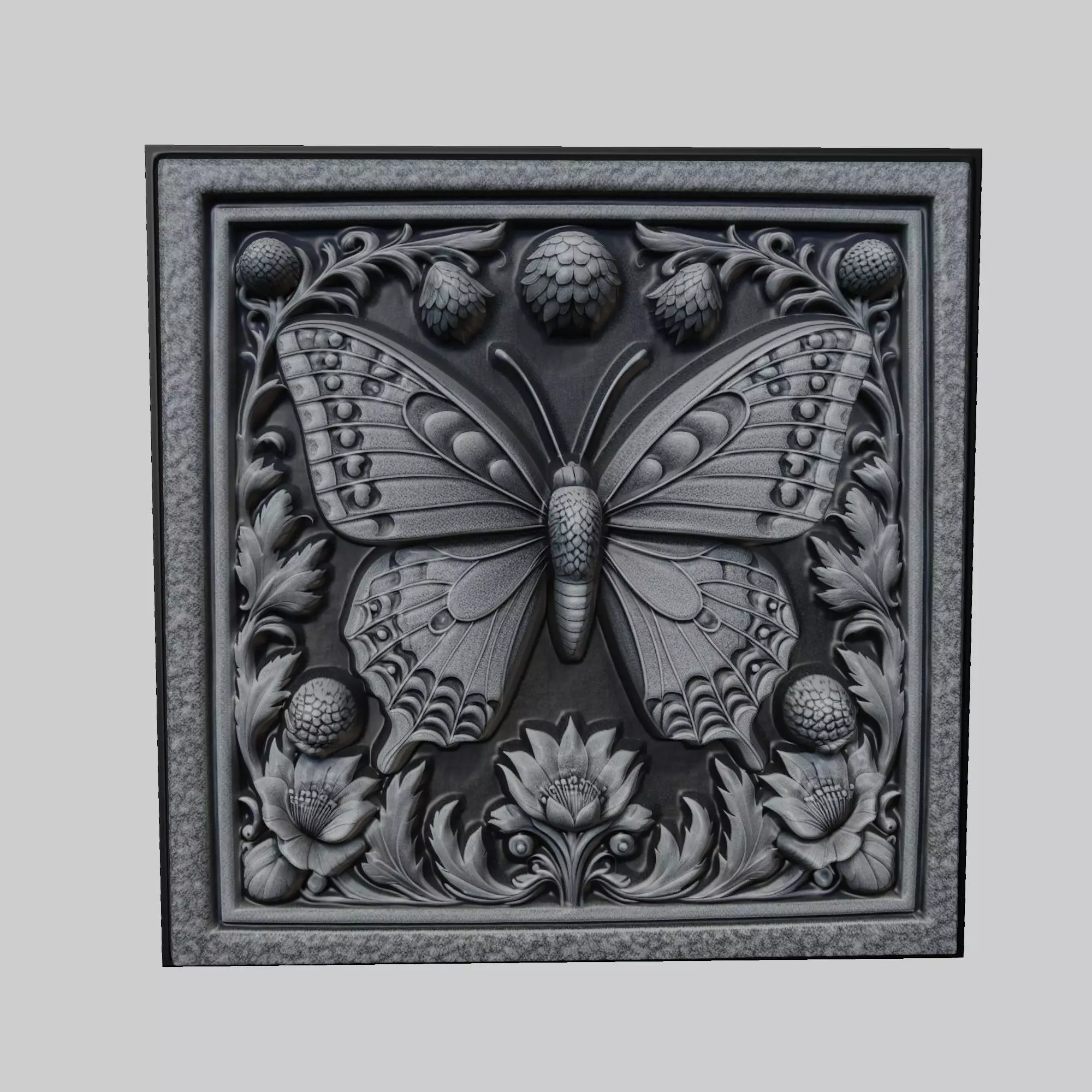 Butterfly Animal 3D print model_0