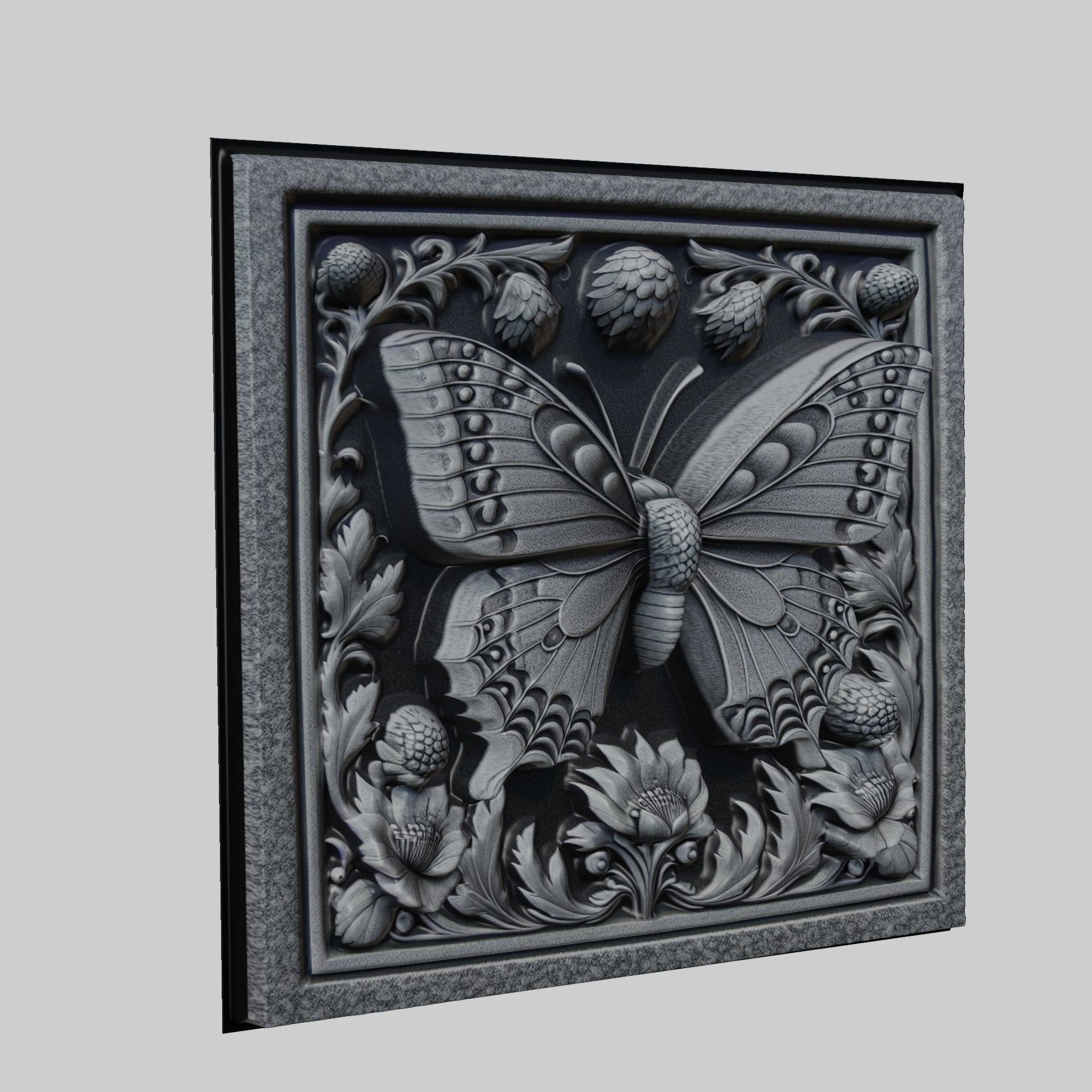 Butterfly Animal 3D print model_1