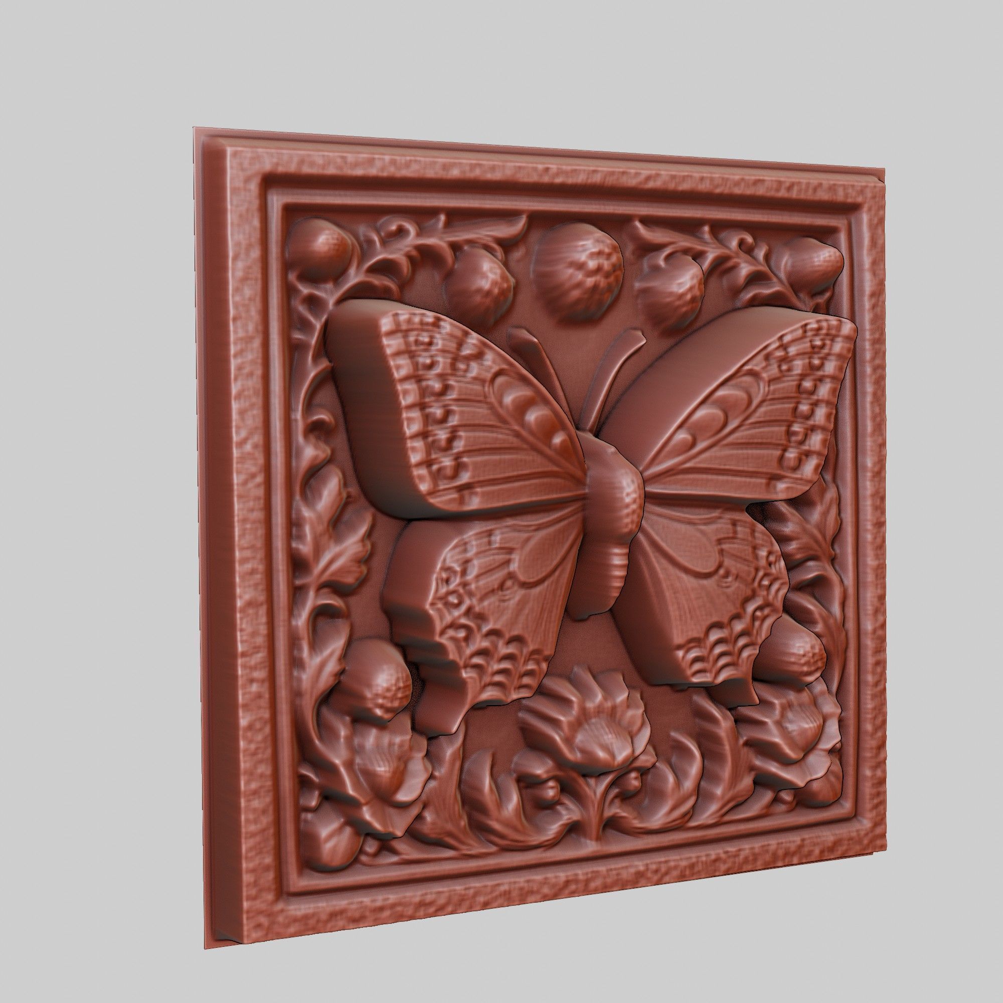 Butterfly Animal 3D print model_3