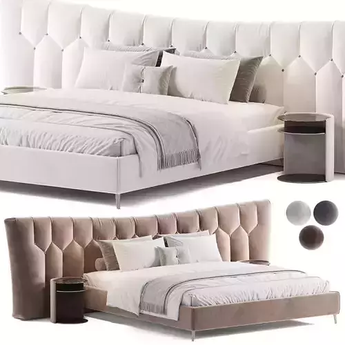 Butterfly bed by Opera Contemporary 3D model