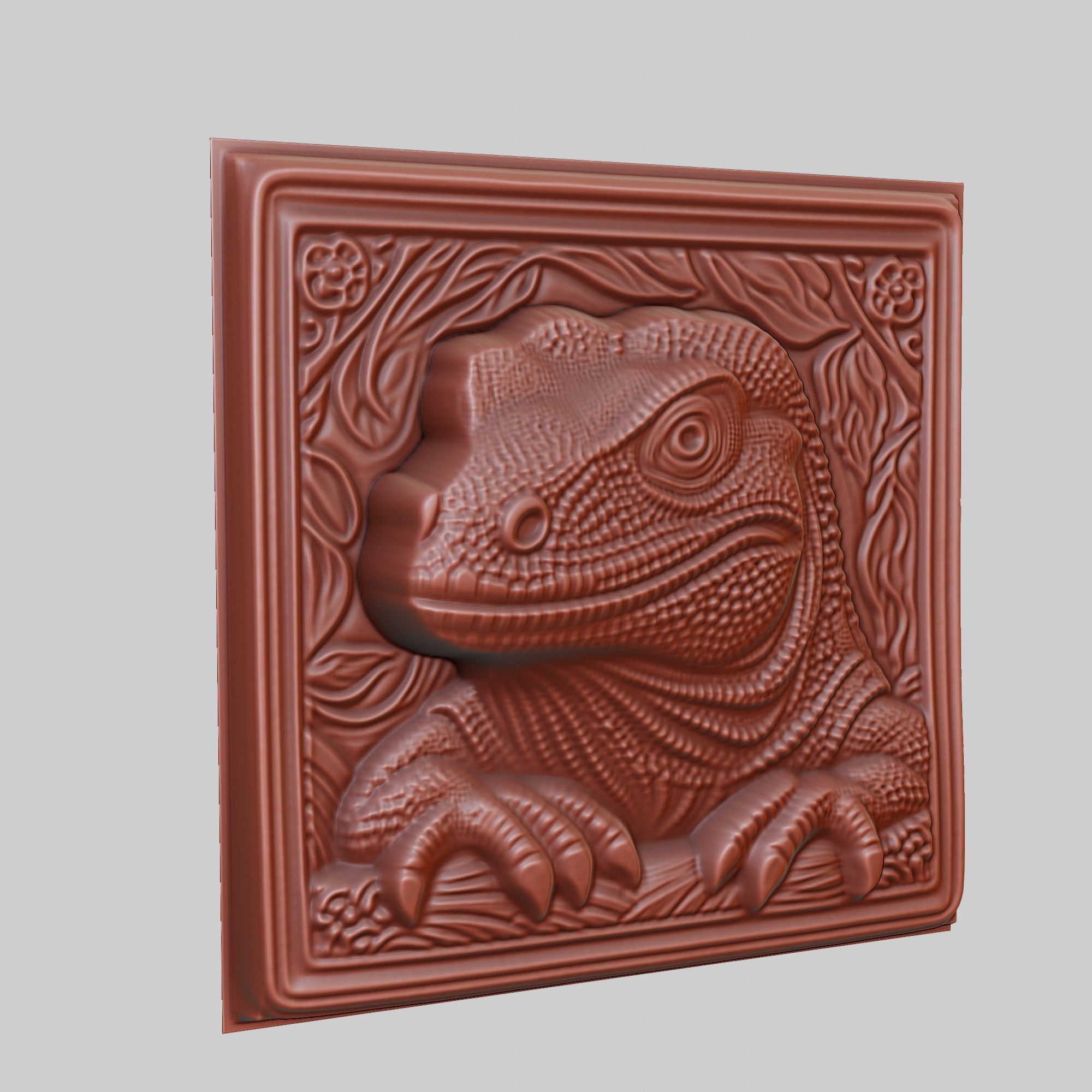 Komodo Dragon Animal 3D print model_3