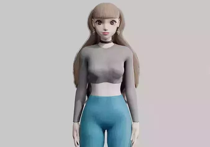 Pretty Basic Woman V32688 