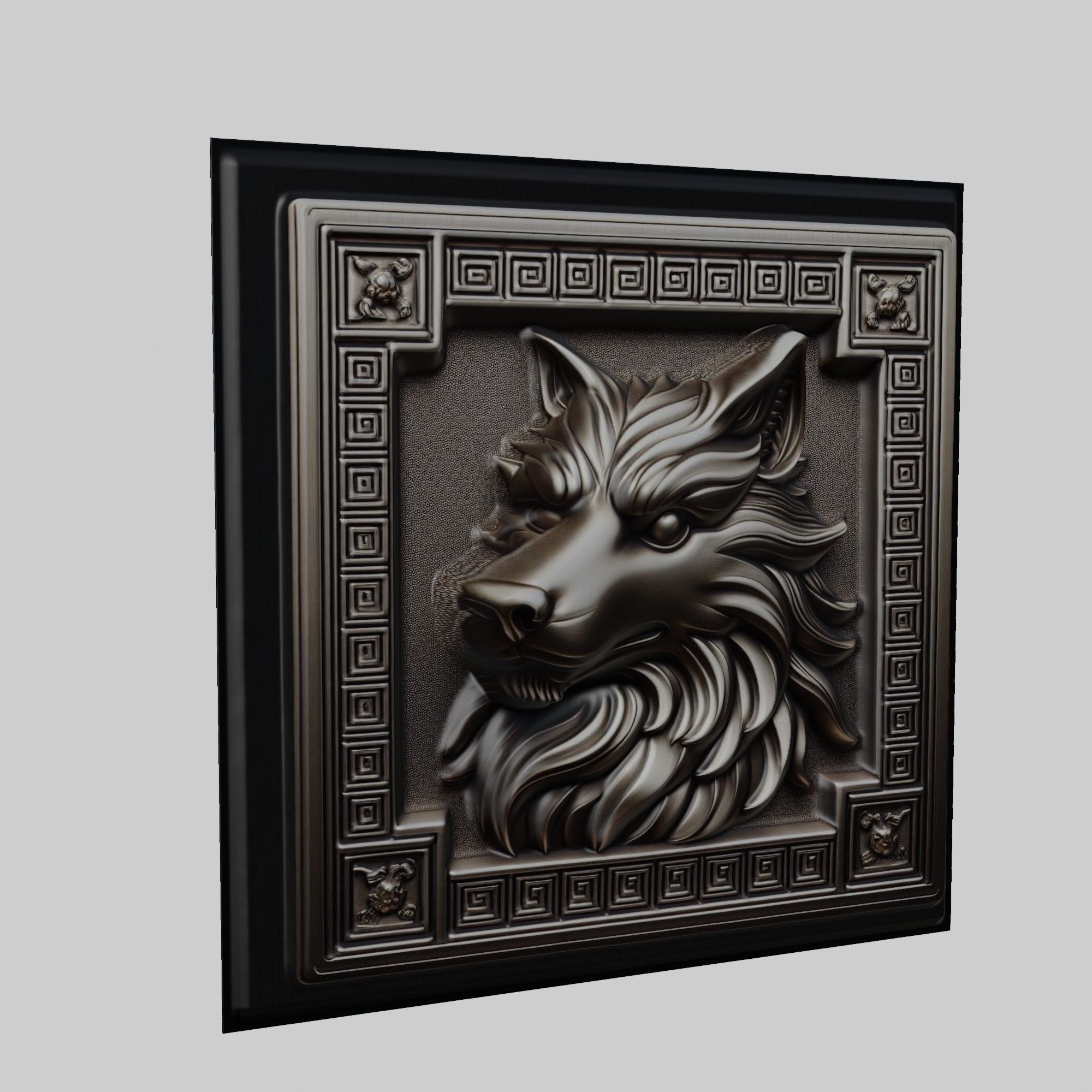 Dog Animal 3D print model_1