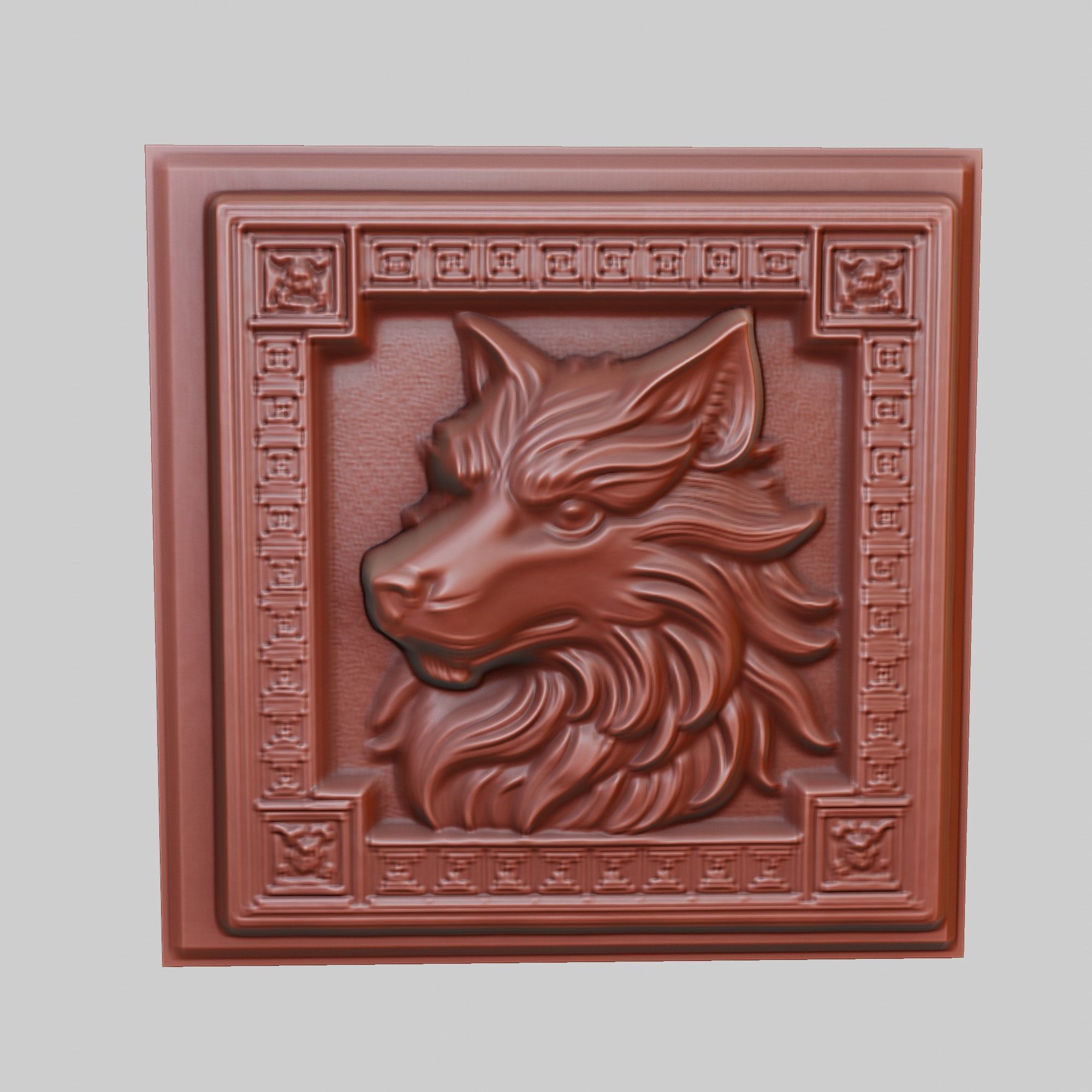 Dog Animal 3D print model_2