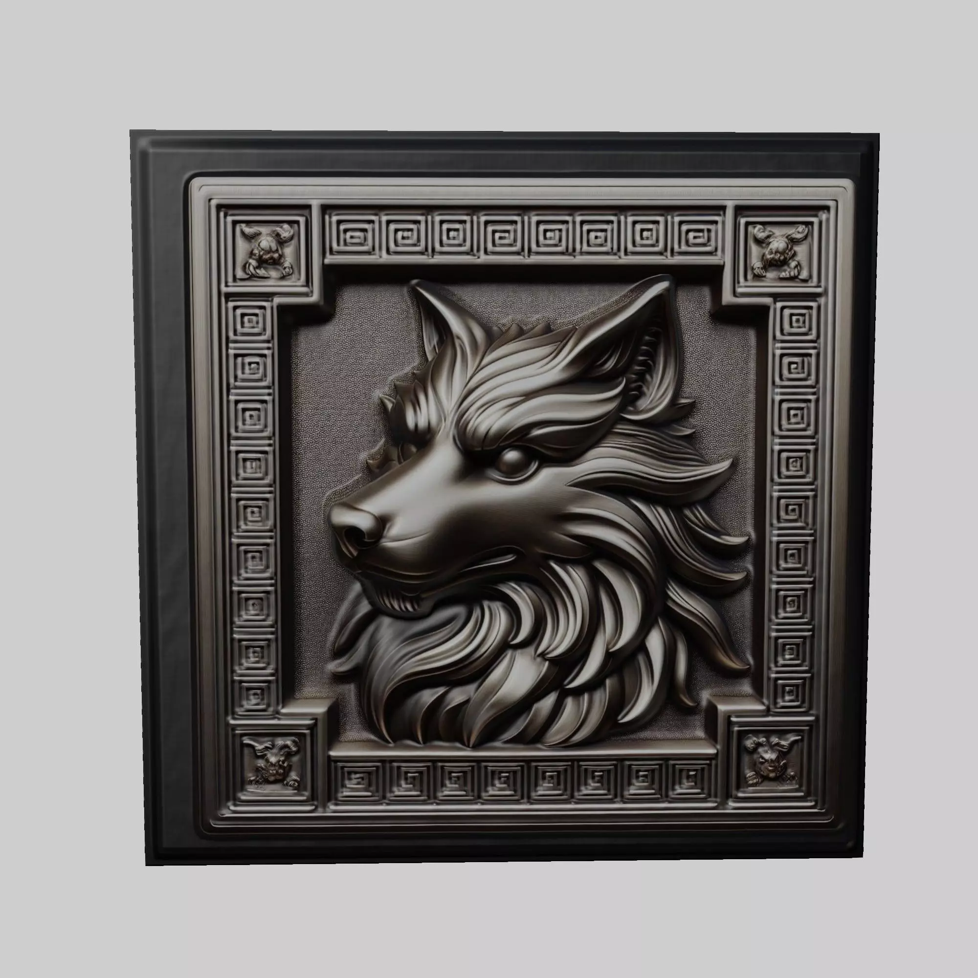 Dog Animal 3D print model_0