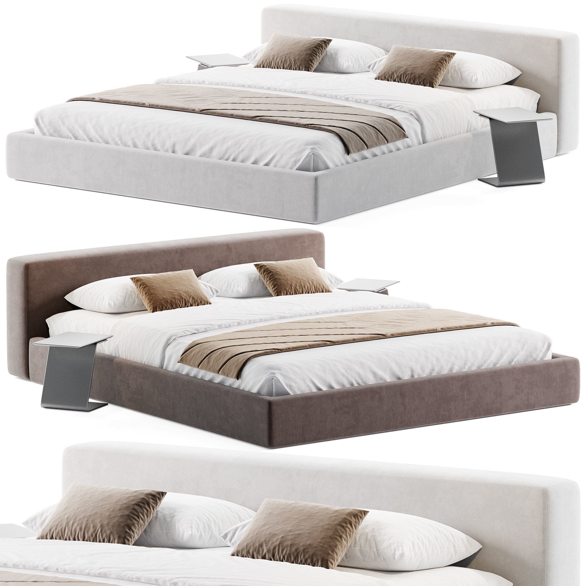 Desiree Kubic 24 Bed 3D model_1