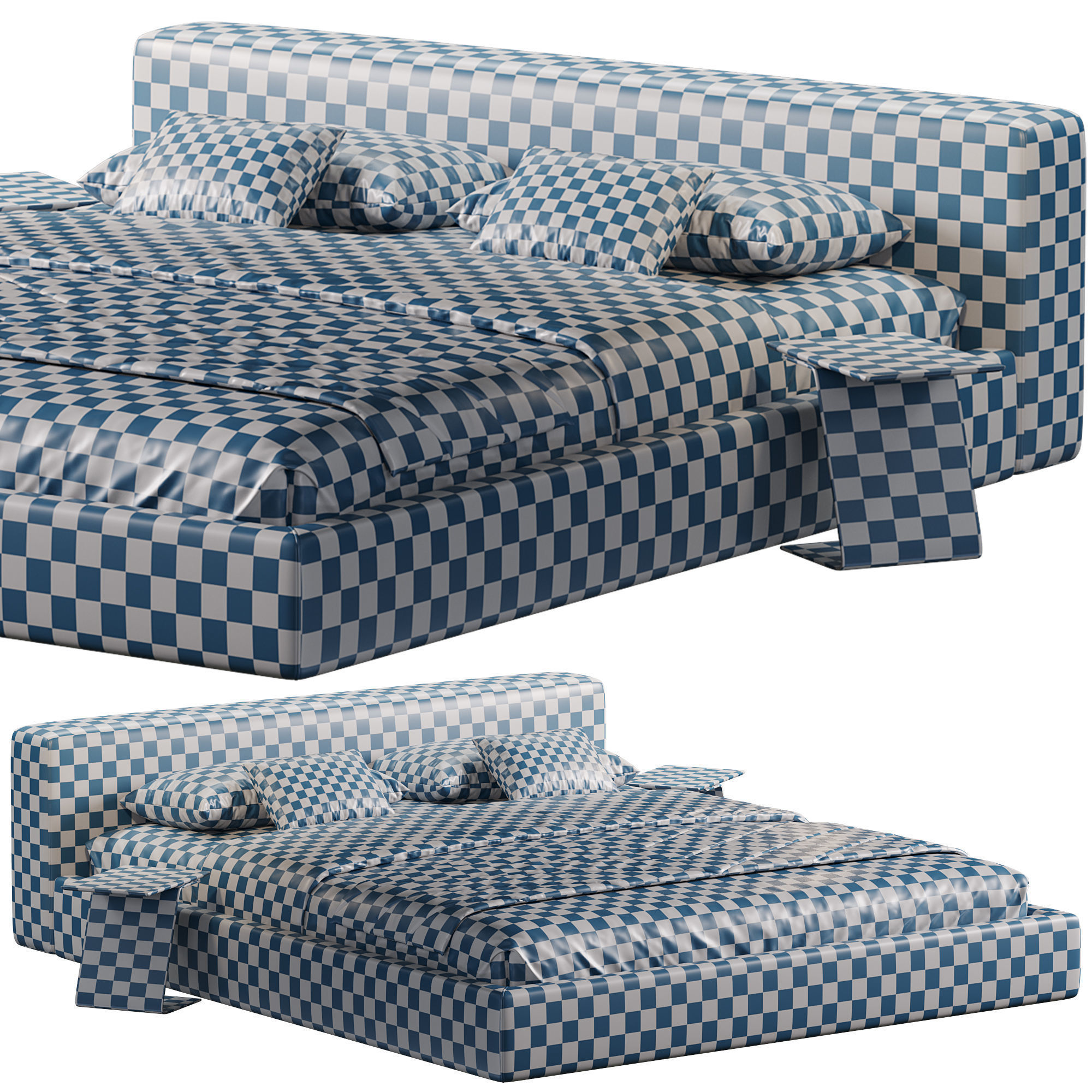 Desiree Kubic 24 Bed 3D model_5