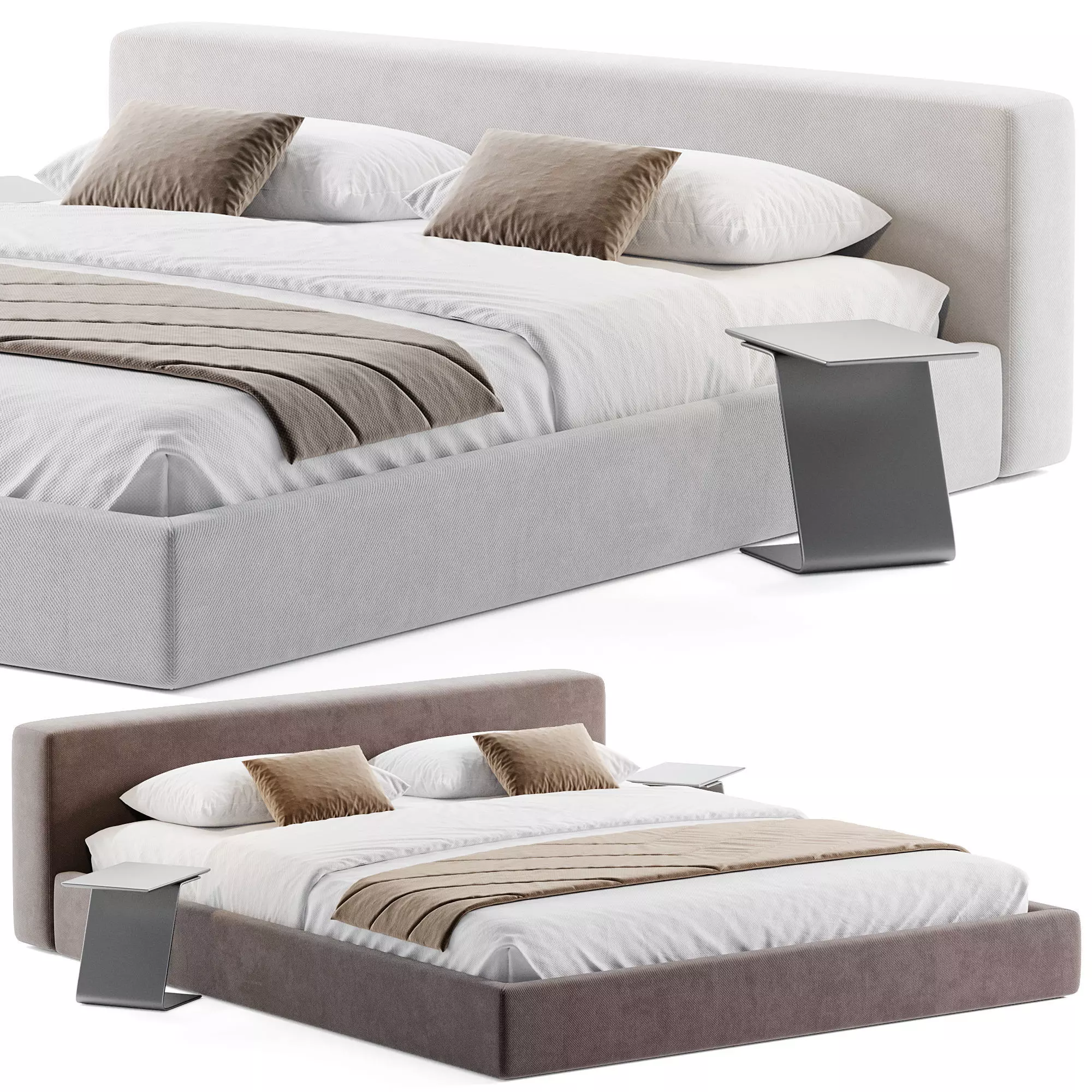 Desiree Kubic 24 Bed 3D model_0