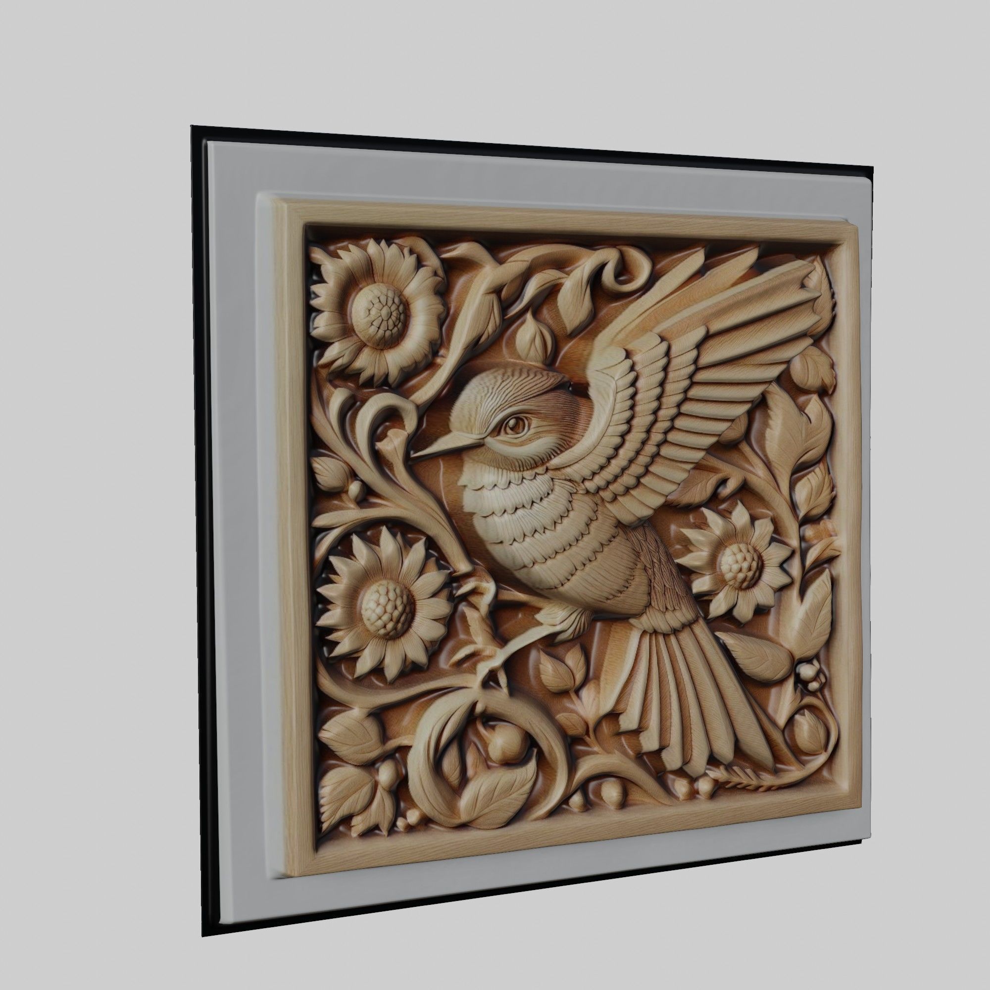 Bird Animal 3D print model_1