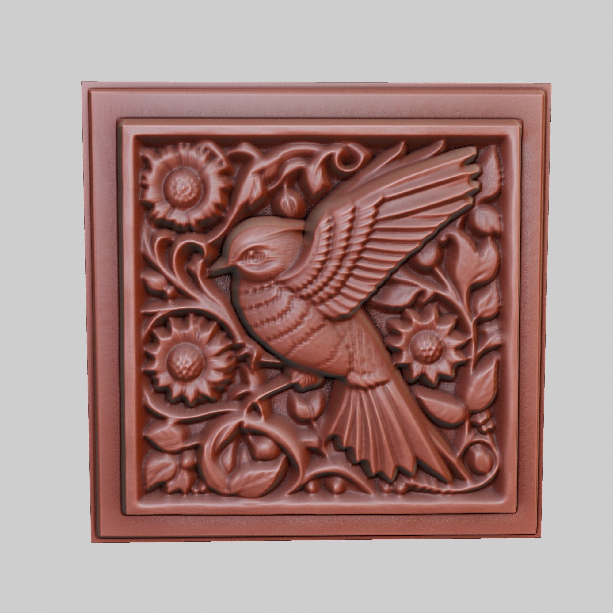 Bird Animal 3D print model_2