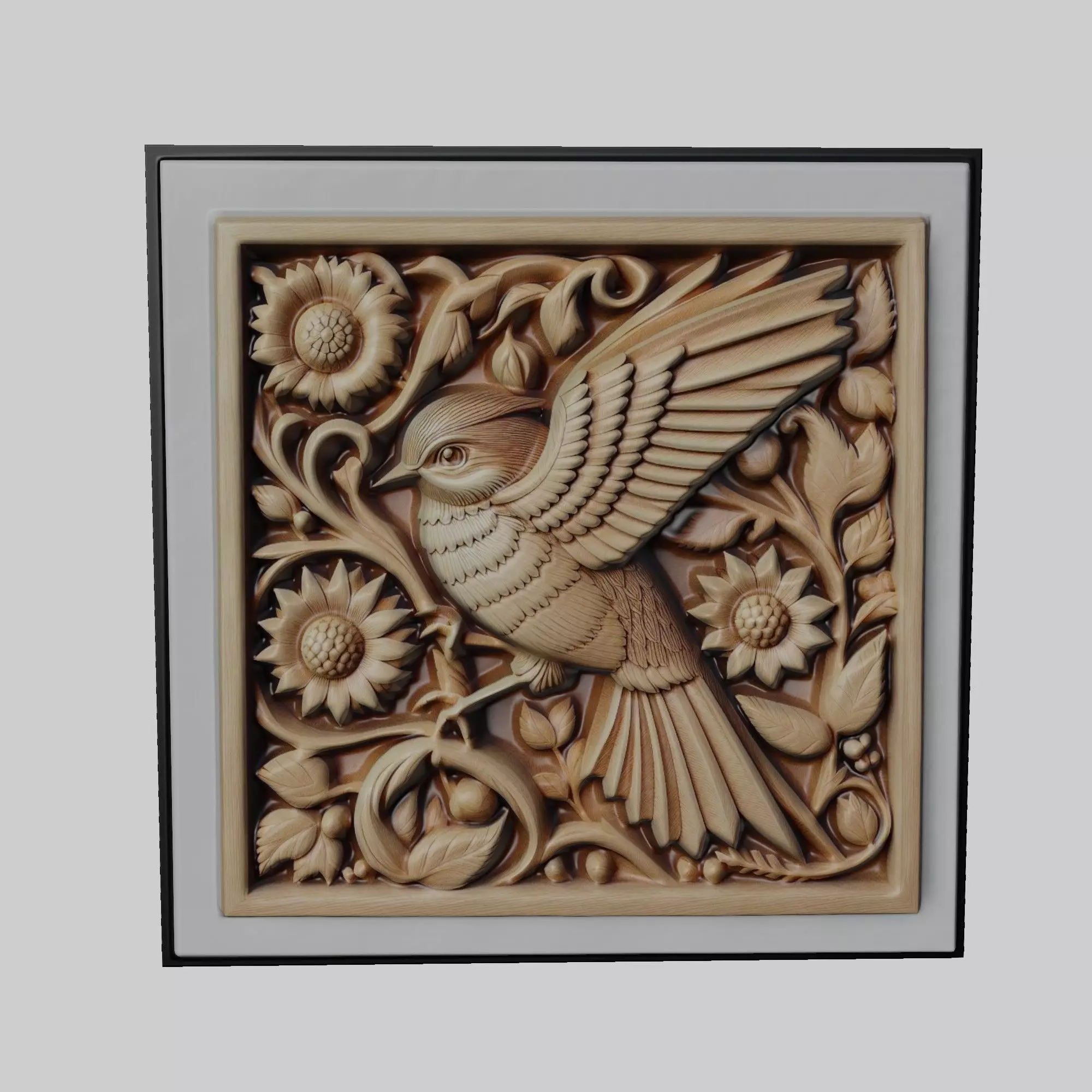 Bird Animal 3D print model_0