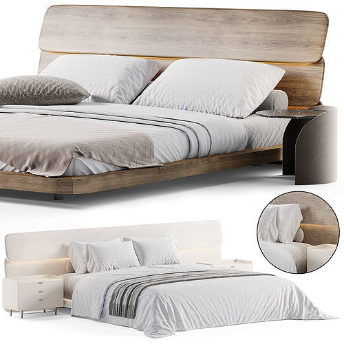 Dodo bed by Mobenia 3D model