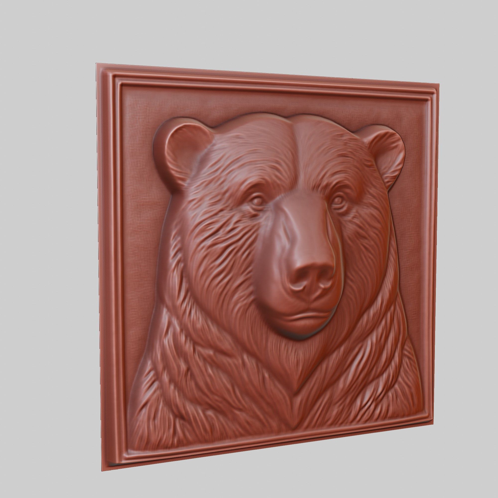 Polar Bear Animal 3D print model_3