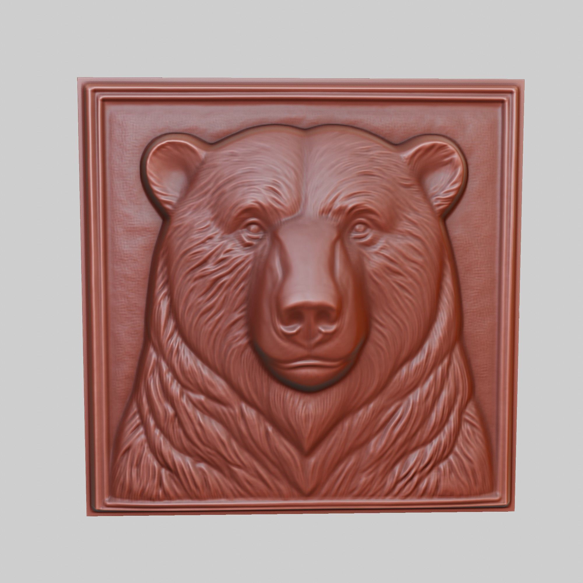Polar Bear Animal 3D print model_2