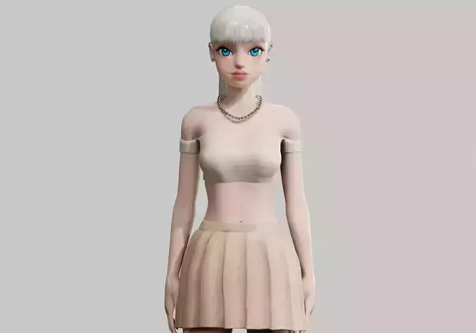 cute Basic Woman V21429 