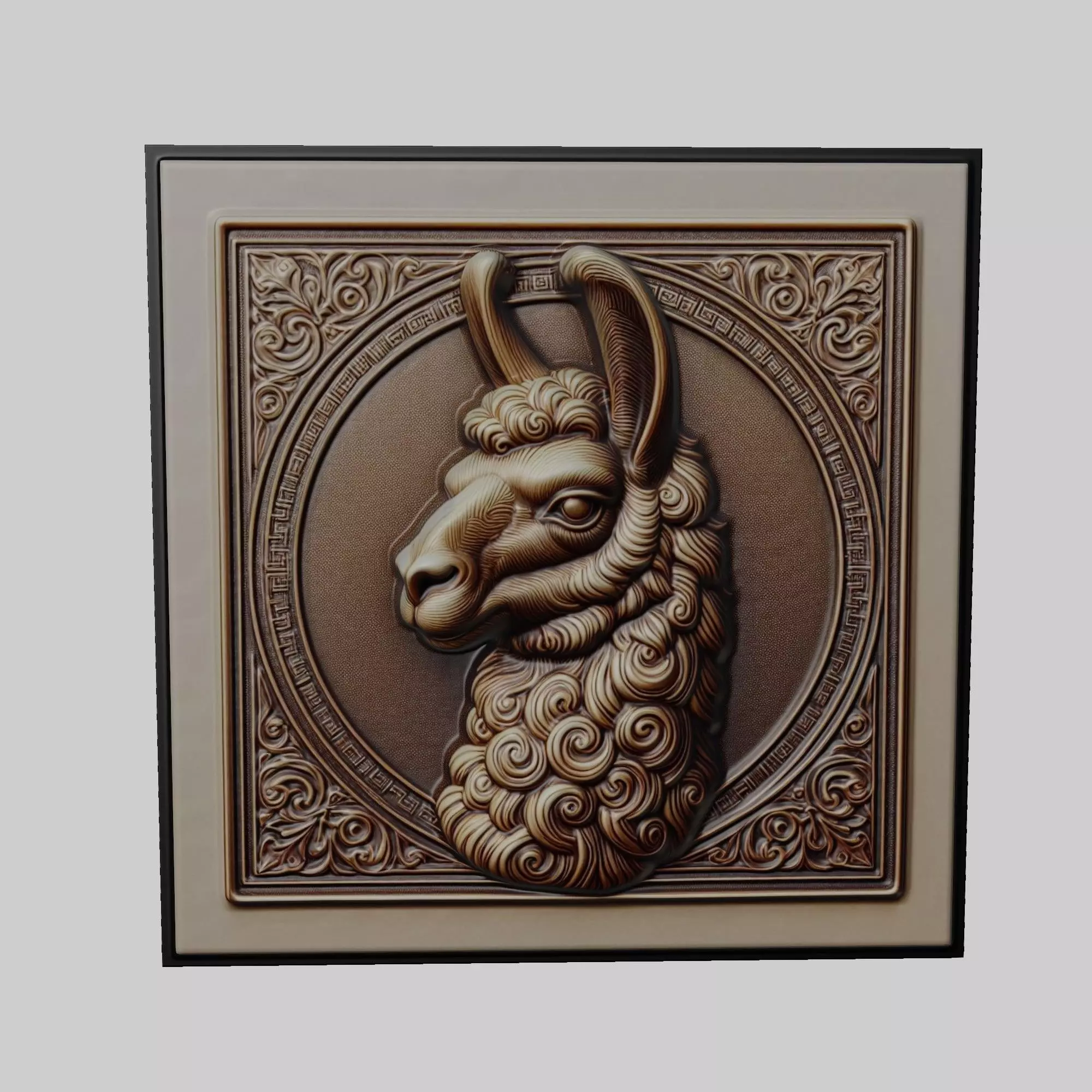 Llama Animal 3D print model