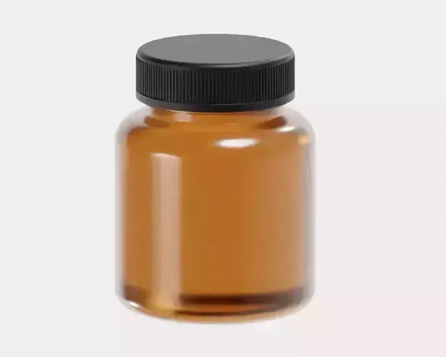 Medicine Bottle 3d model