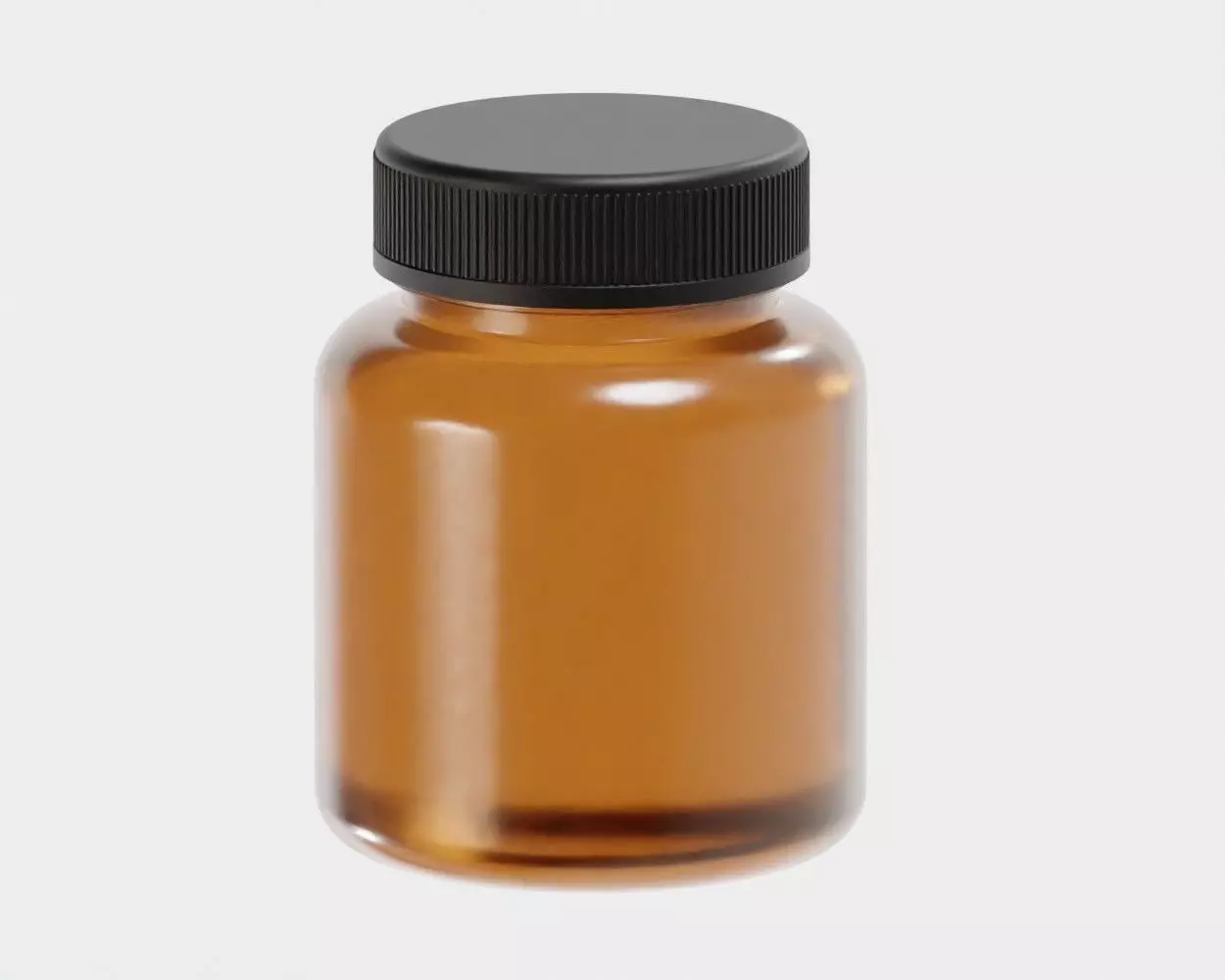 Medicine Bottle 3d model Low-poly 3D model_0