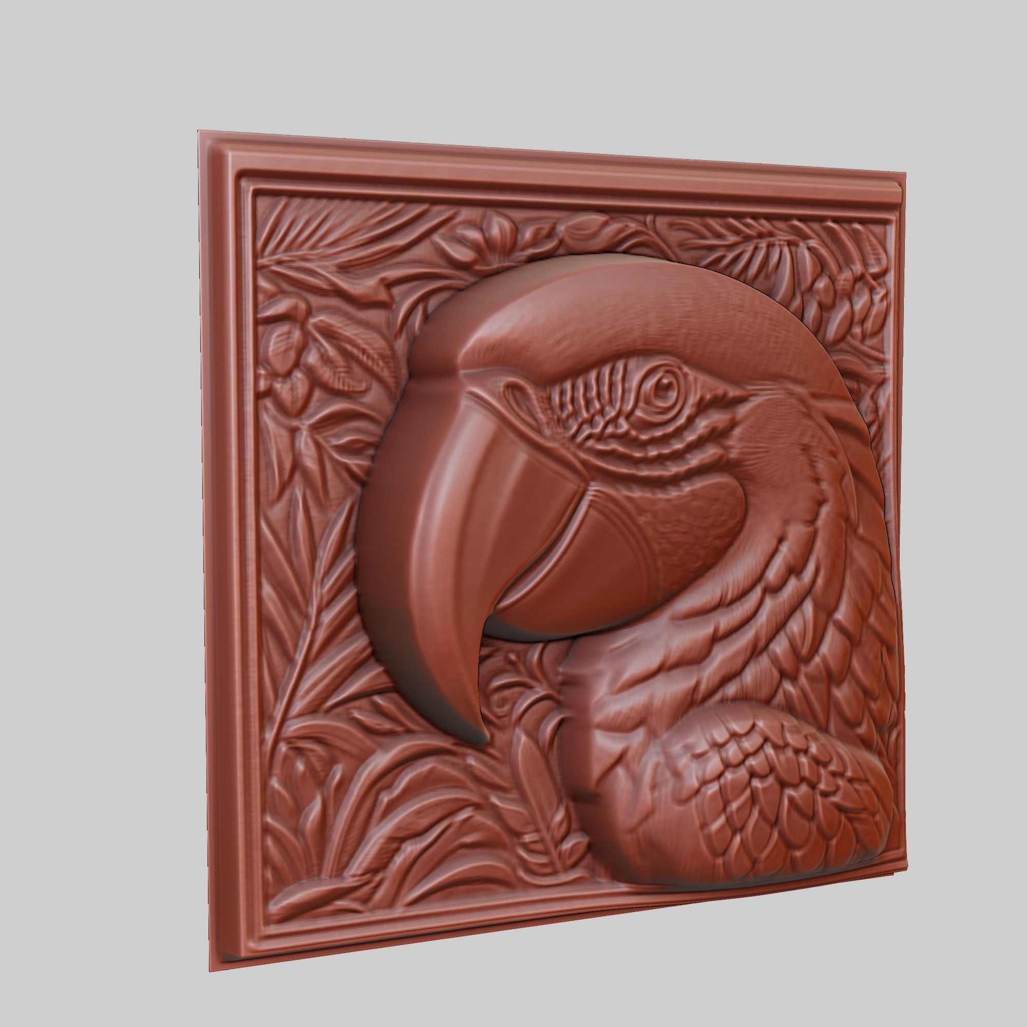 Parrot Animal 3D print model_3