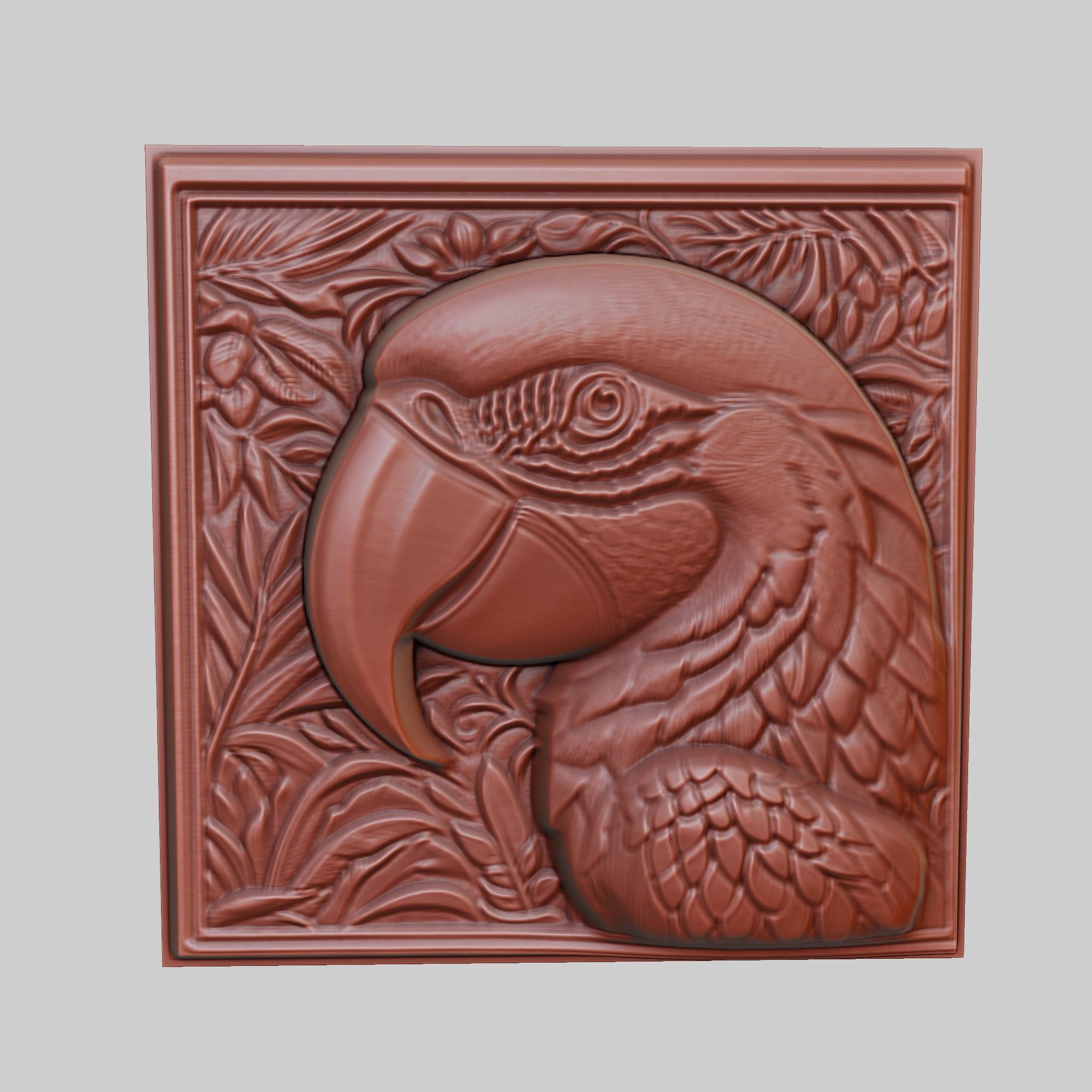 Parrot Animal 3D print model_2